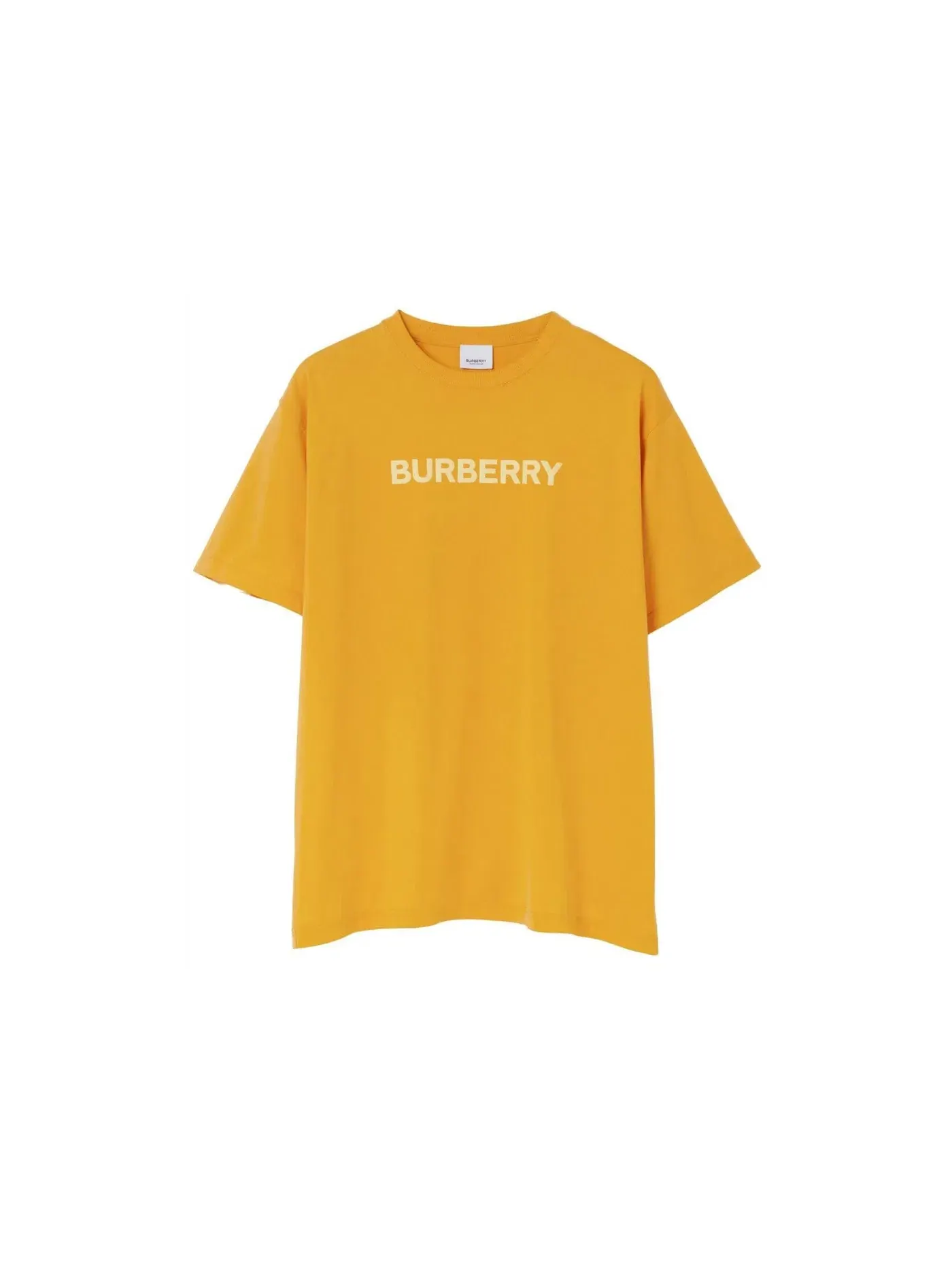 Мужская футболка с принтом Burberry T-shirt — изображение 1 из 1, желтый