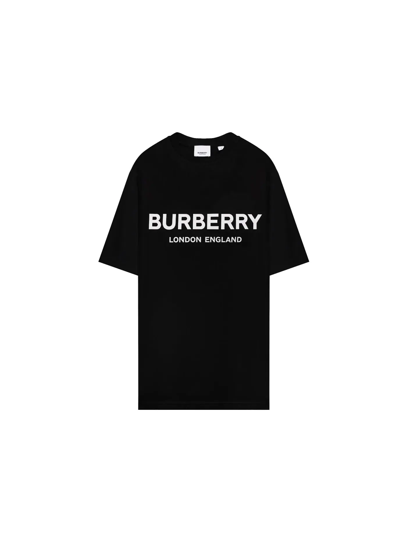 Мужская футболка с принтом T-shirt Burberry — изображение 1 из 1, черный