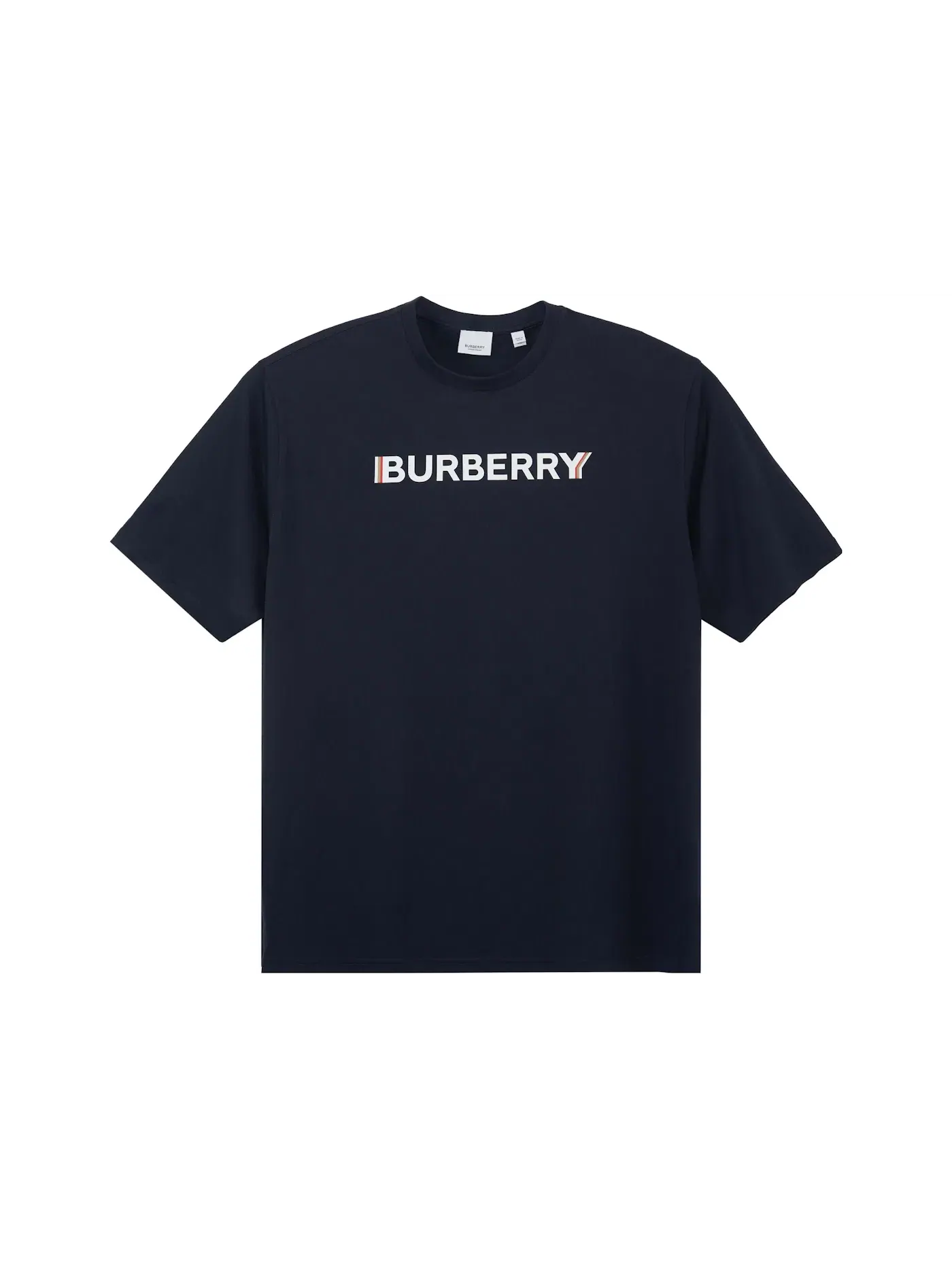 Мужская футболка с принтом Burberry — изображение 1 из 1, синий