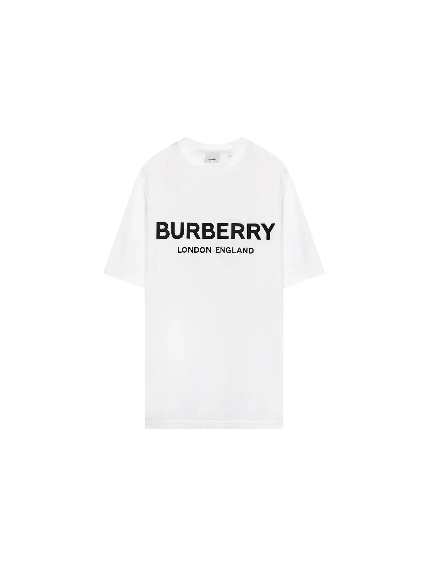 Мужская футболка с принтом Burberry T-shirt — изображение 1 из 1, белый