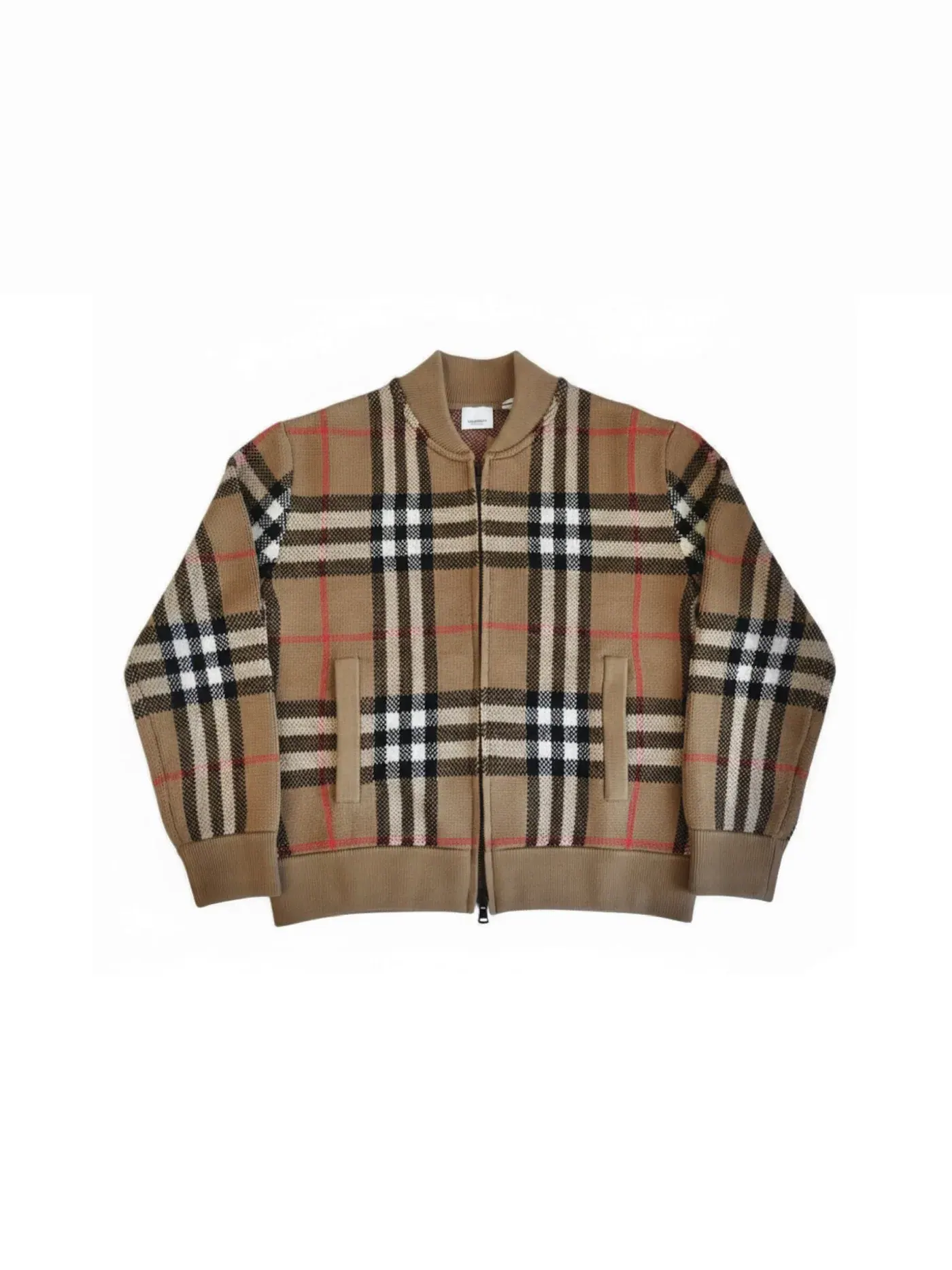 Мужская куртка с молнией Morland Burberry — изображение 1 из 1, тауп