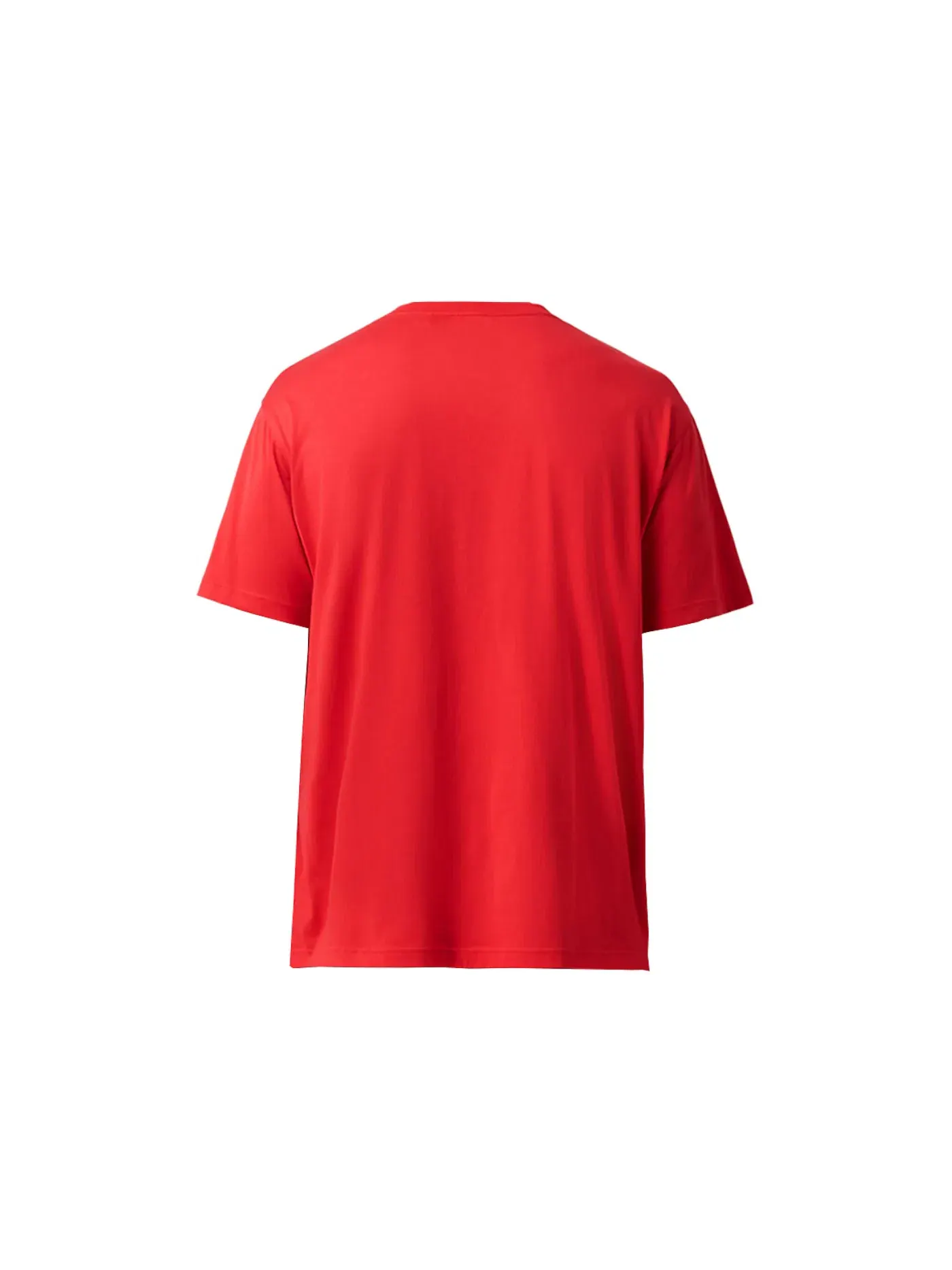 Мужская футболка с принтом Burberry Oak Leaf Crest Oversized T-Shirt Burberry — изображение 2 из 2, яркий красный