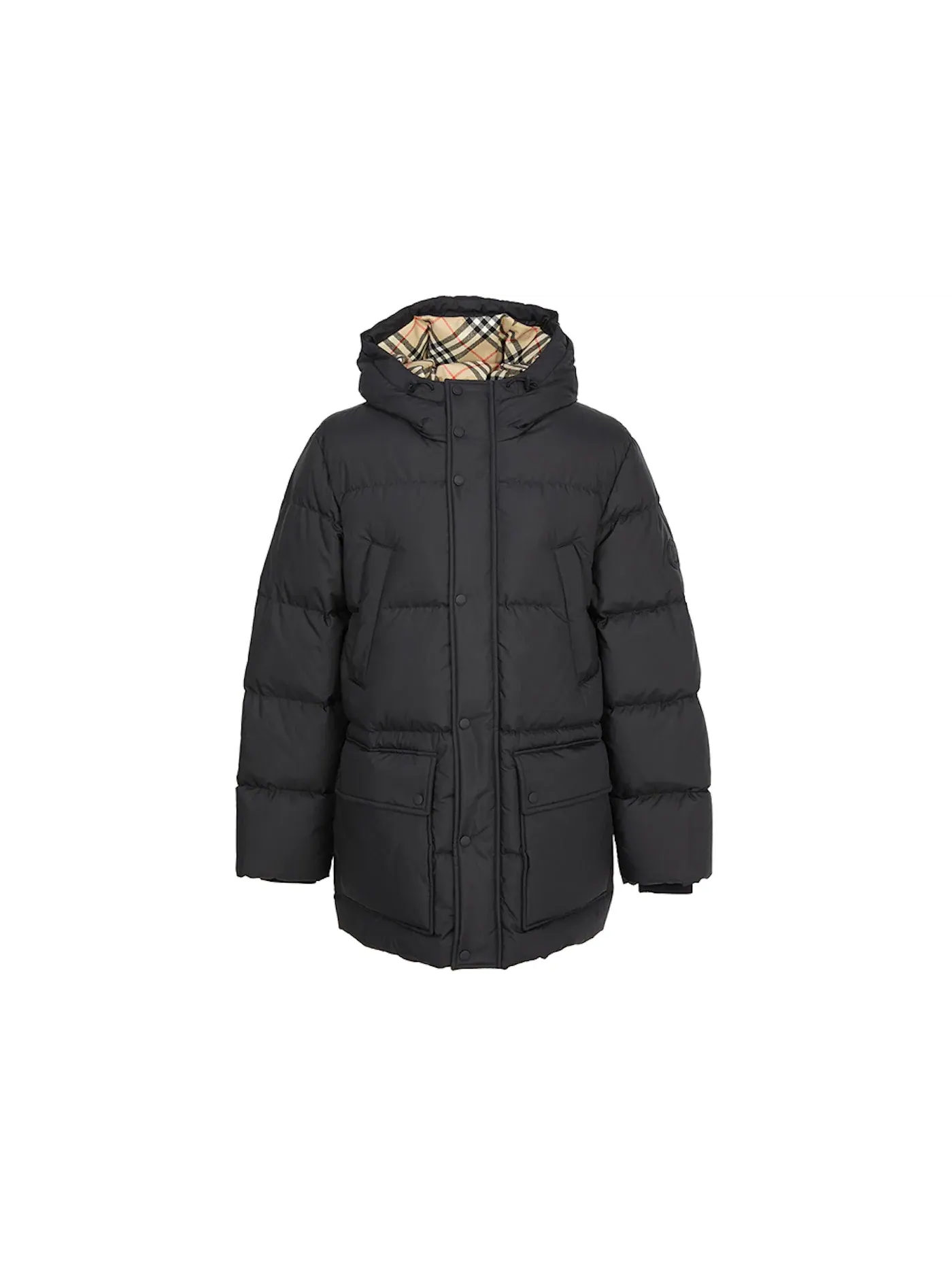 Мужской свитер с воротником-стойкой Jumper Burberry — изображение 1 из 1, черный