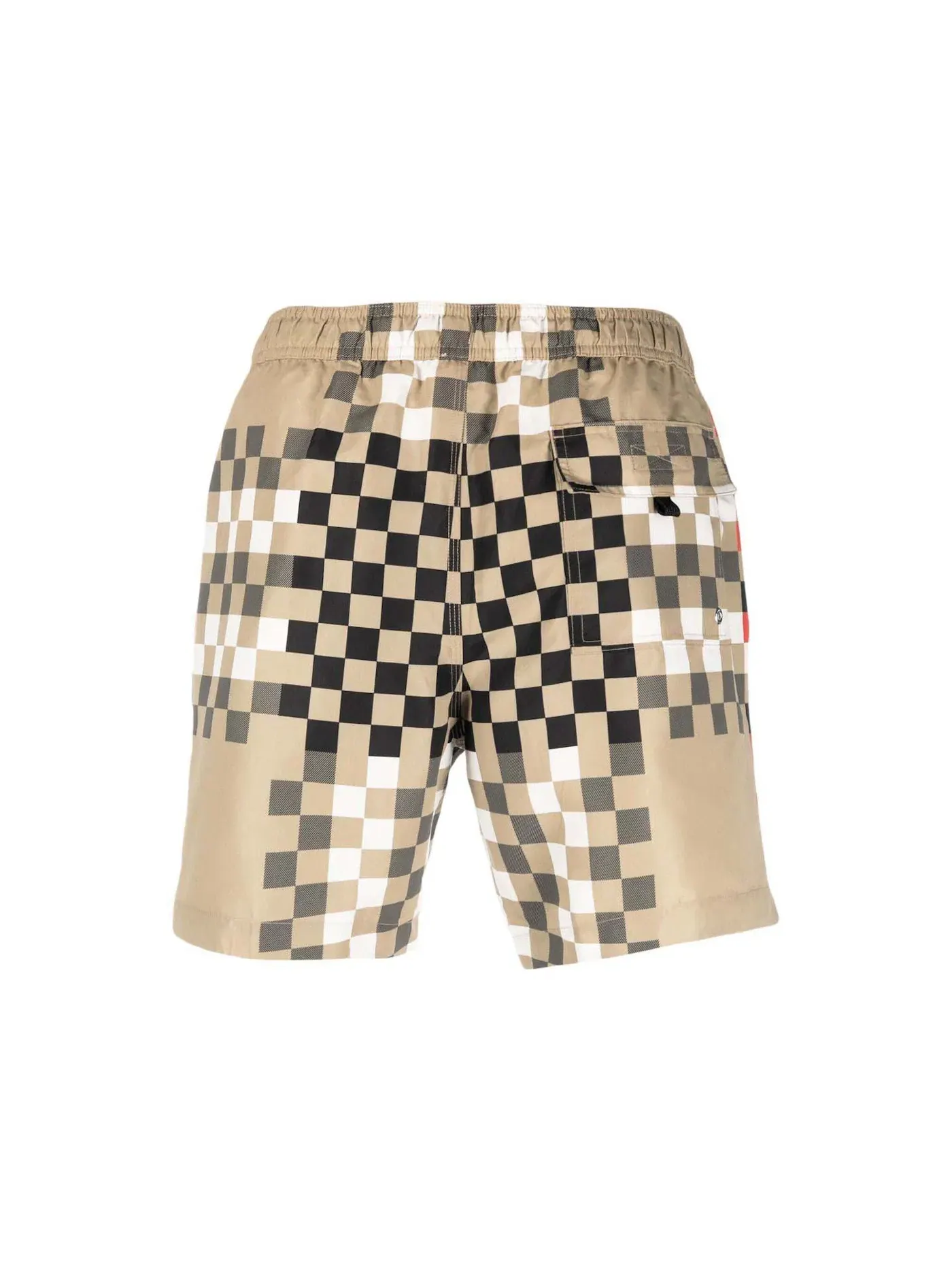 Мужские шорты для плавания с принтом Swim Shorts Burberry, Checker Print — изображение 2 из 2