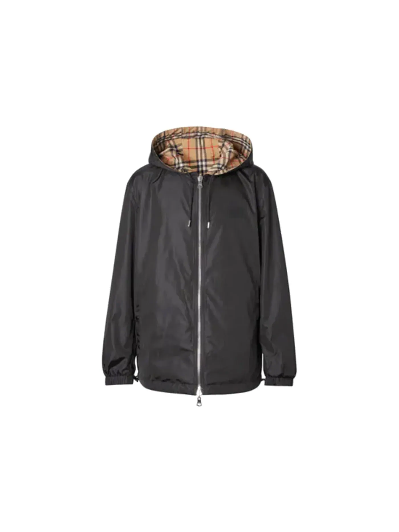 Мужская куртка с принтом Vintage Check Burberry — изображение 2 из 2, черный