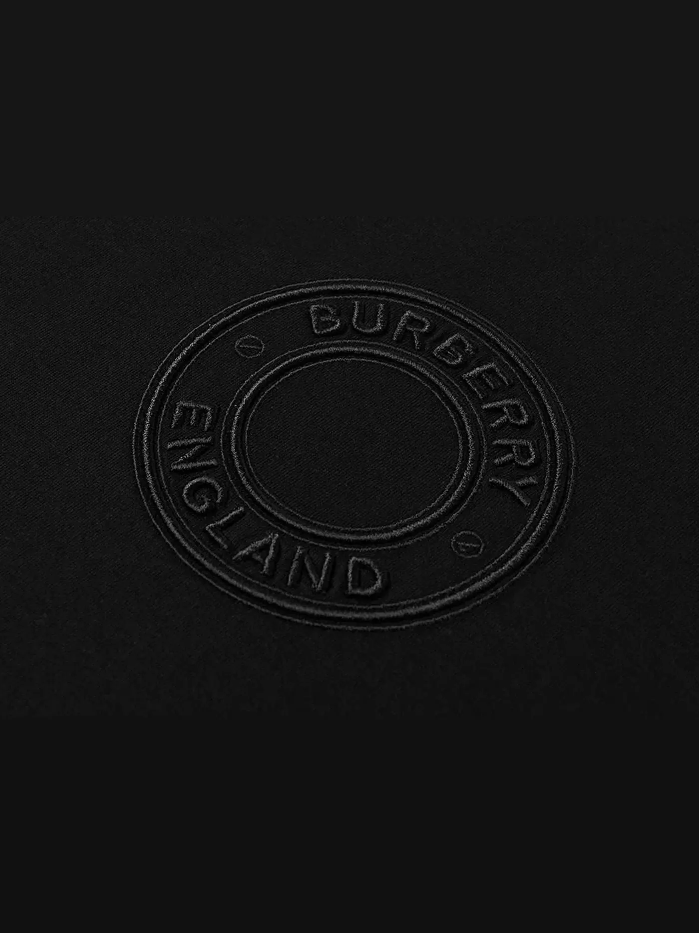 Мужская футболка с принтом Ronin Circle Burberry — изображение 2 из 2, черный