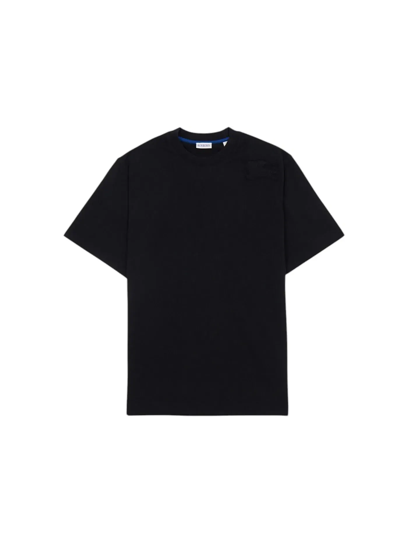 Мужская футболка с принтом T-Shirt Burberry — изображение 1 из 1, черный/серебристый