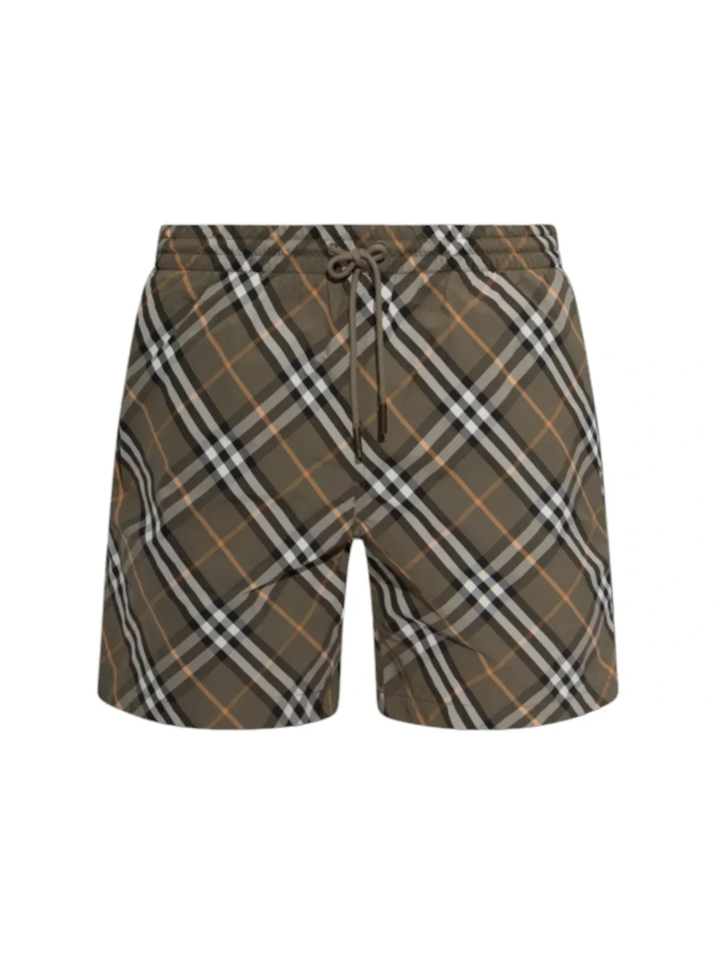 Мужские шорты с принтом Burberry Short — изображение 1 из 1, коричневый