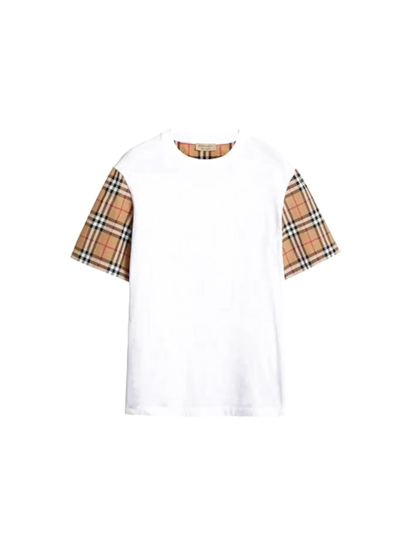 Женская футболка с длинным рукавом Burberry — изображение 1 из 1, белый