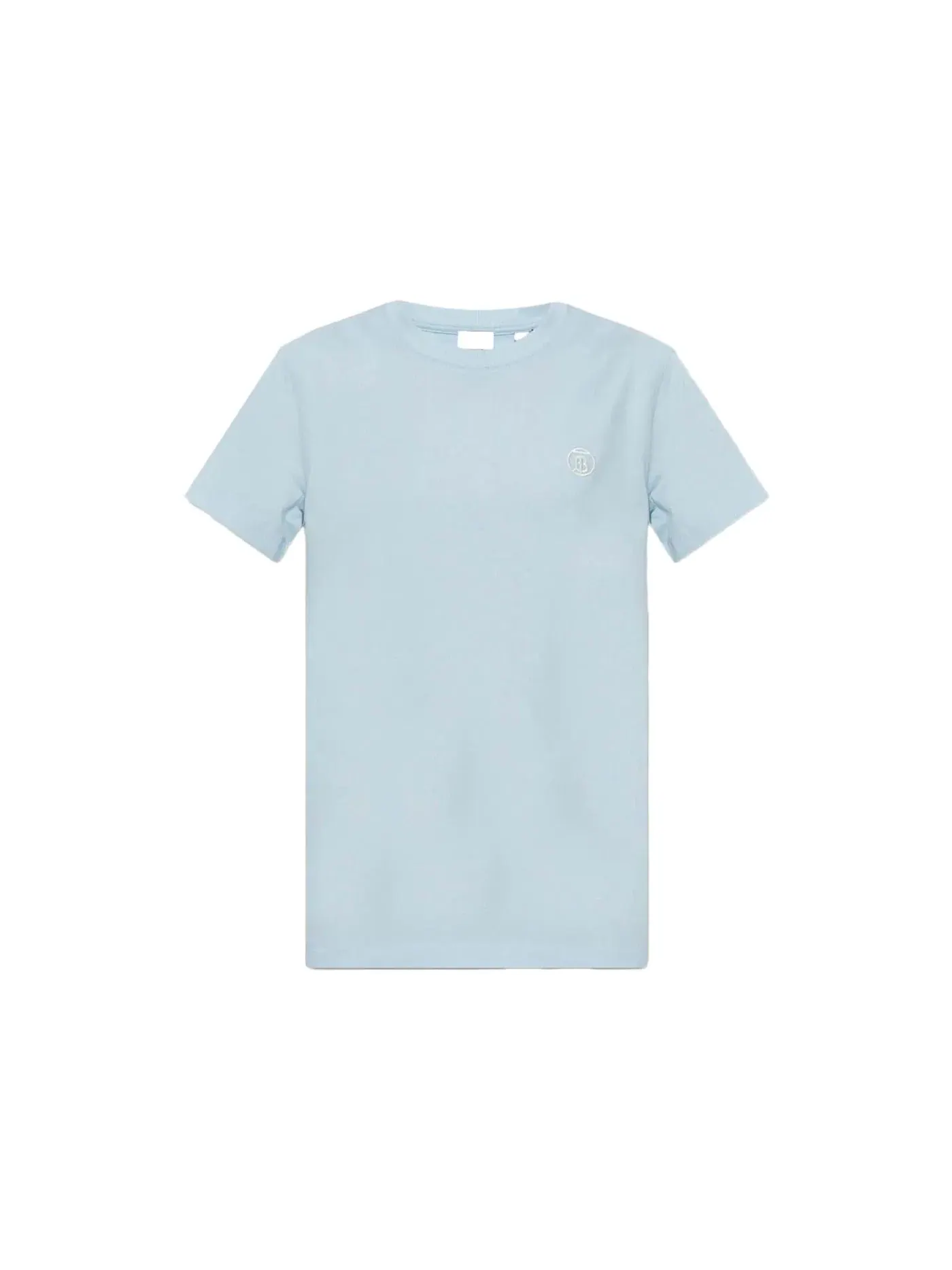 Мужская футболка с принтом Burberry TB Logo T-Shirt Burberry — изображение 1 из 1, светлый синий
