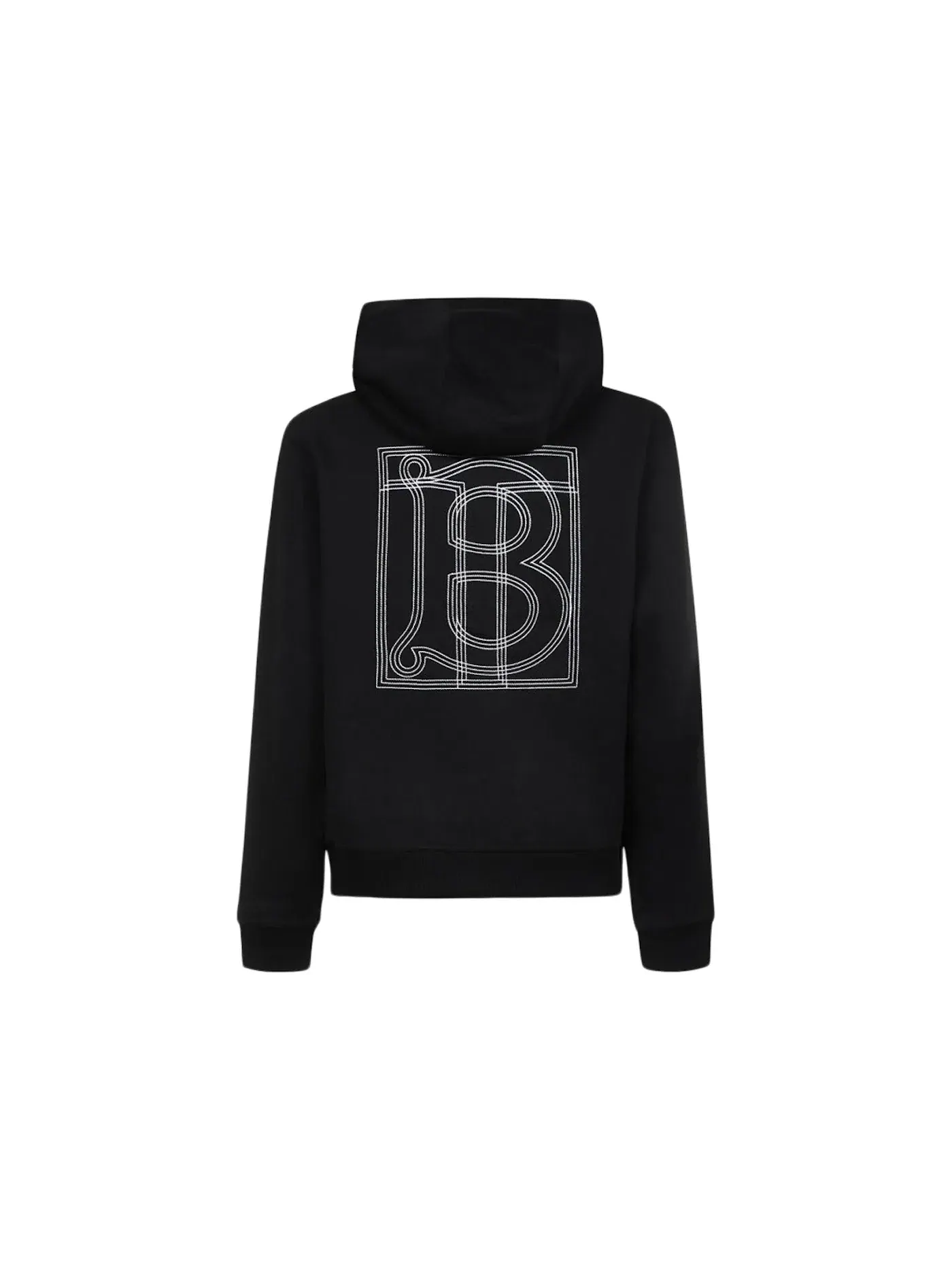 Женский худи с монограммой TB Burberry — изображение 2 из 2, черный