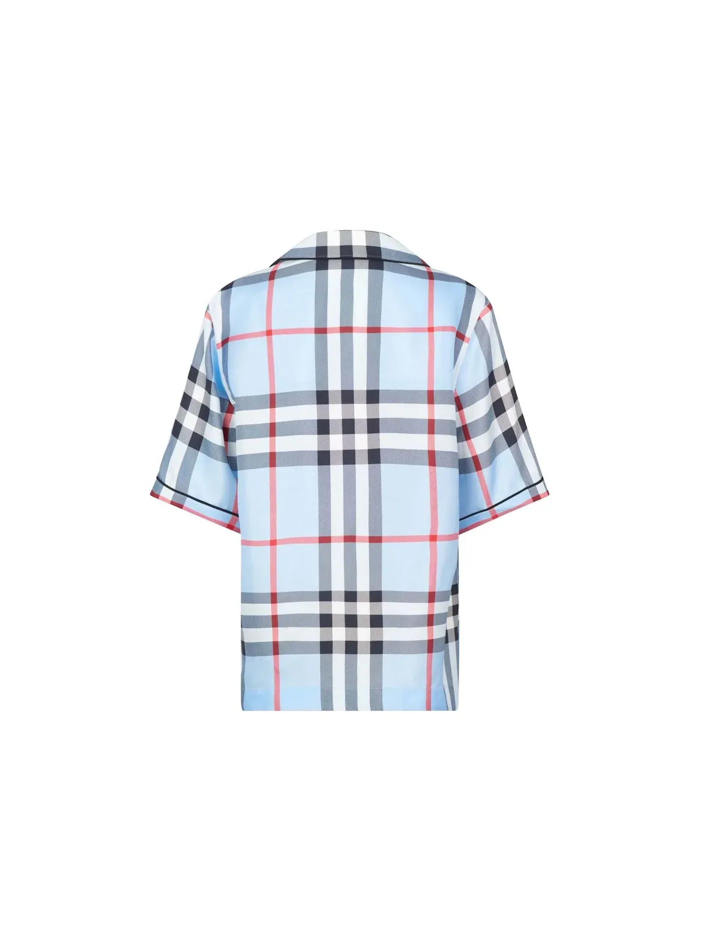 Женская рубашка с принтом Tierney Burberry — изображение 2 из 2, бледный синий