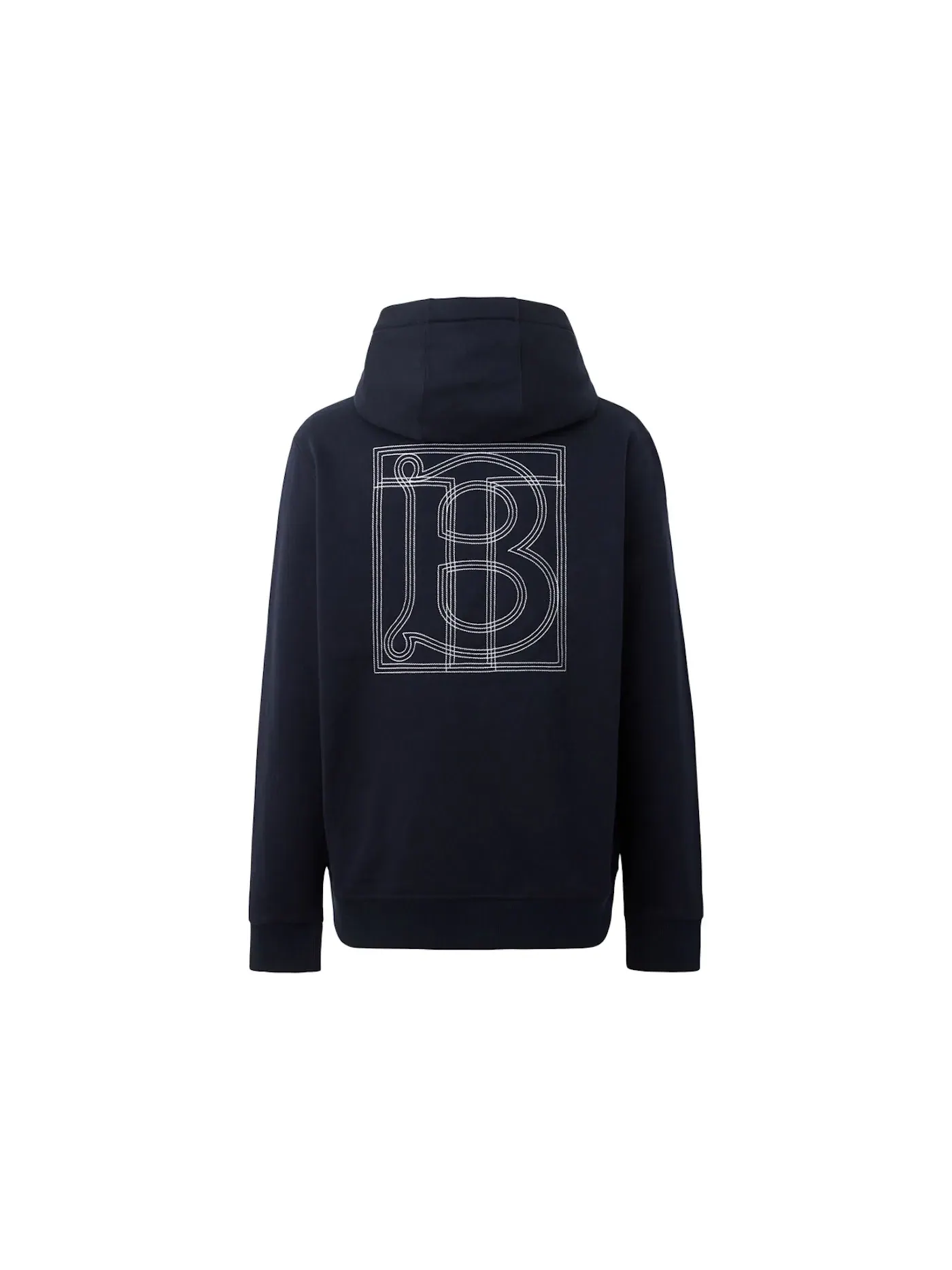 Мужская худи с монограммой Burberry — изображение 2 из 2, синий