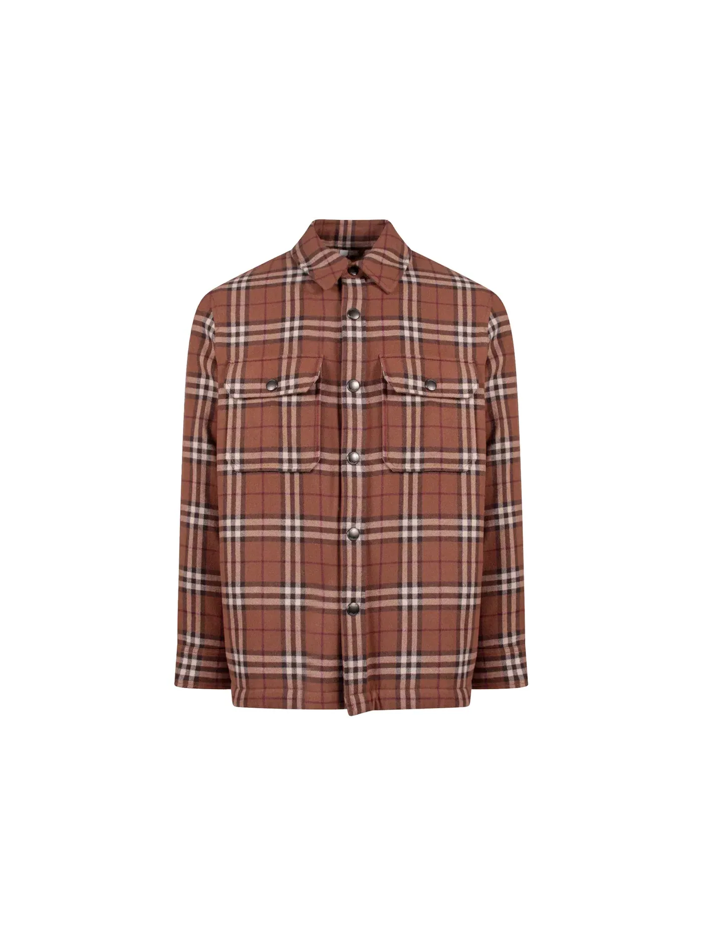Мужская куртка с принтом Burberry — изображение 1 из 2, коричневый
