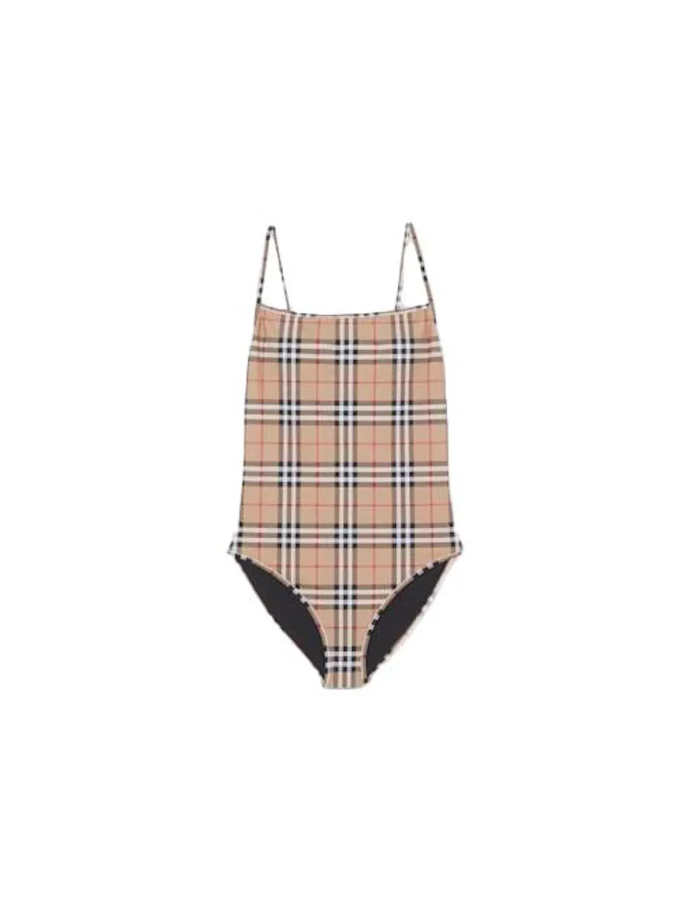 Женский цельный купальник с принтом Burberry Swimsuit