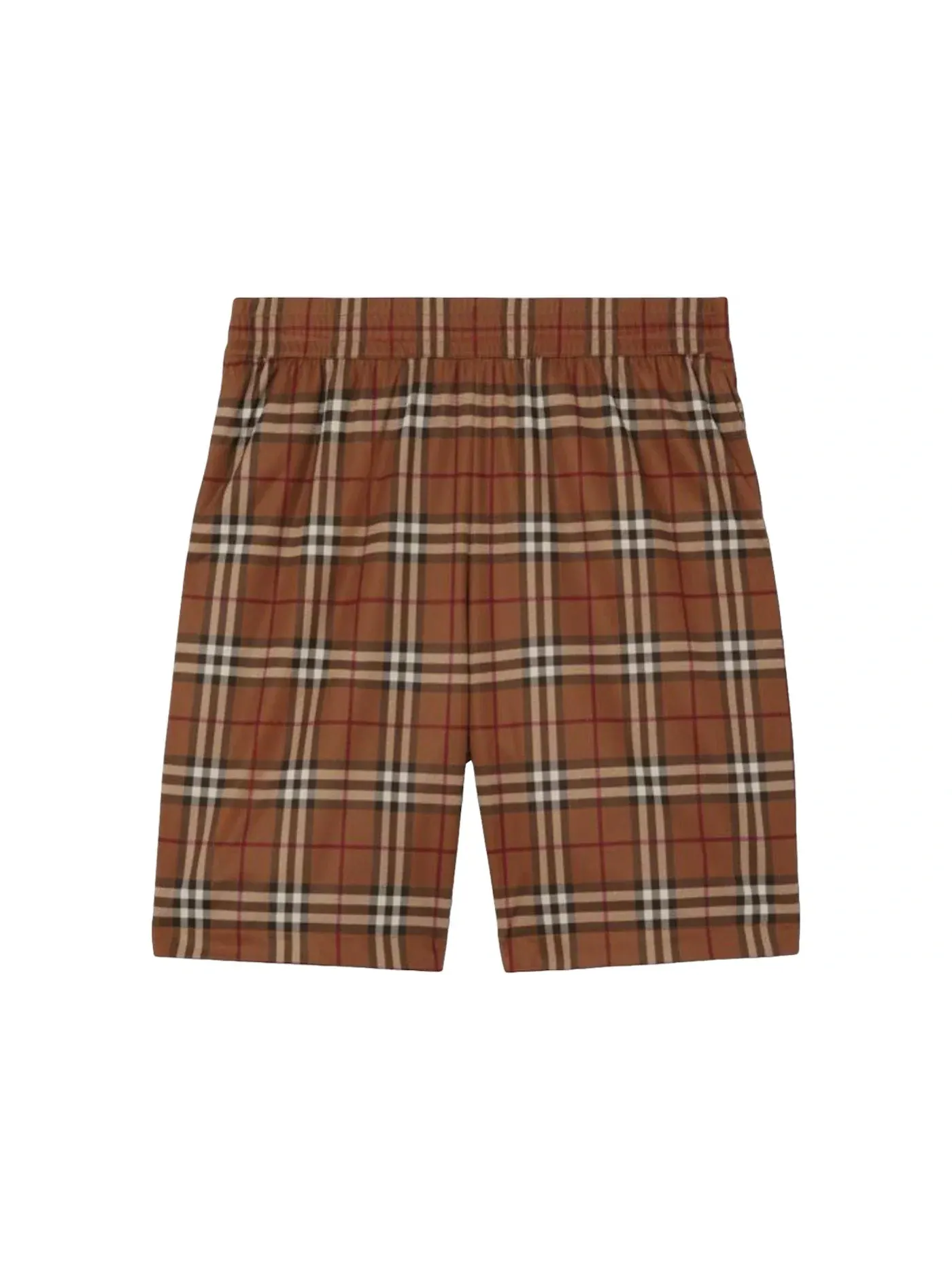 Мужские шорты с принтом Vintage Check Burberry — изображение 1 из 1, коричневый