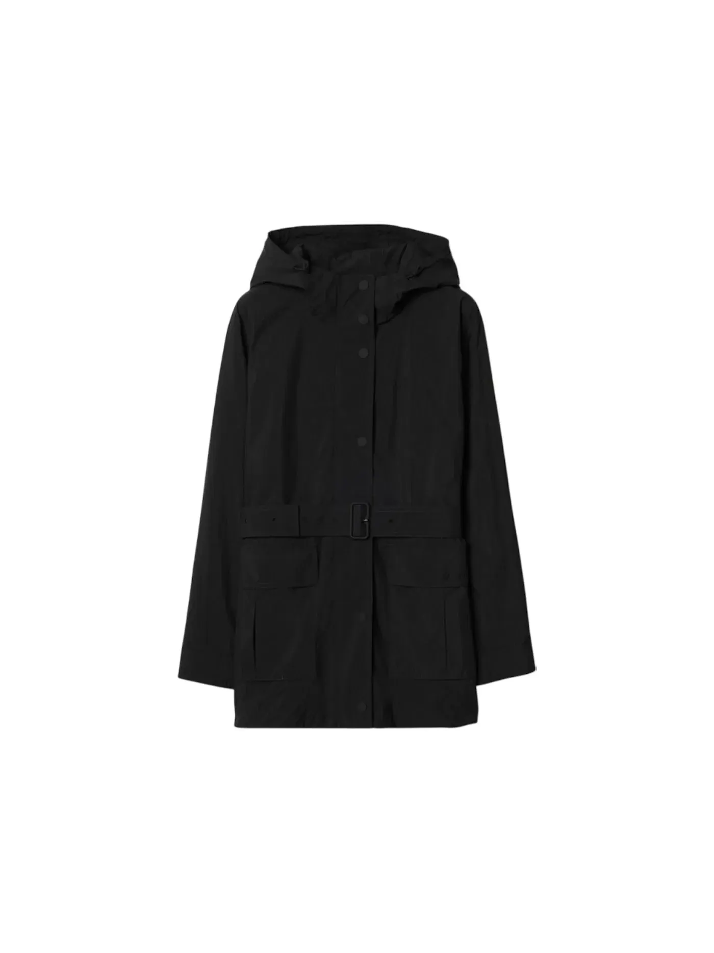 Женская куртка с капюшоном Burberry — изображение 1 из 1, черный