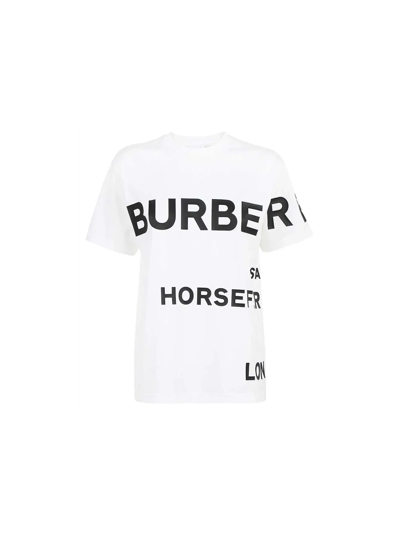 Женская футболка Burberry T-Shirt — изображение 1 из 1, белый