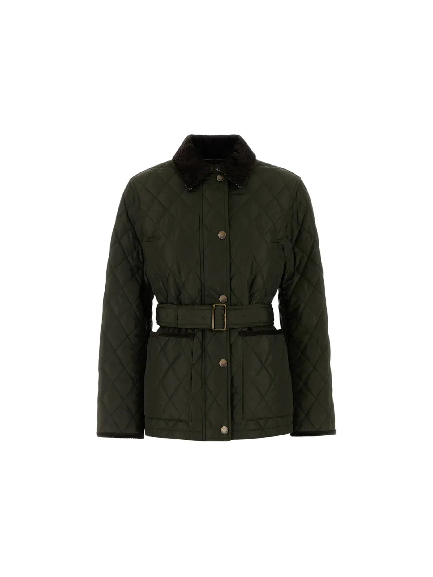 Женская куртка-стеганая Chiltern Burberry — изображение 1 из 1, хаки
