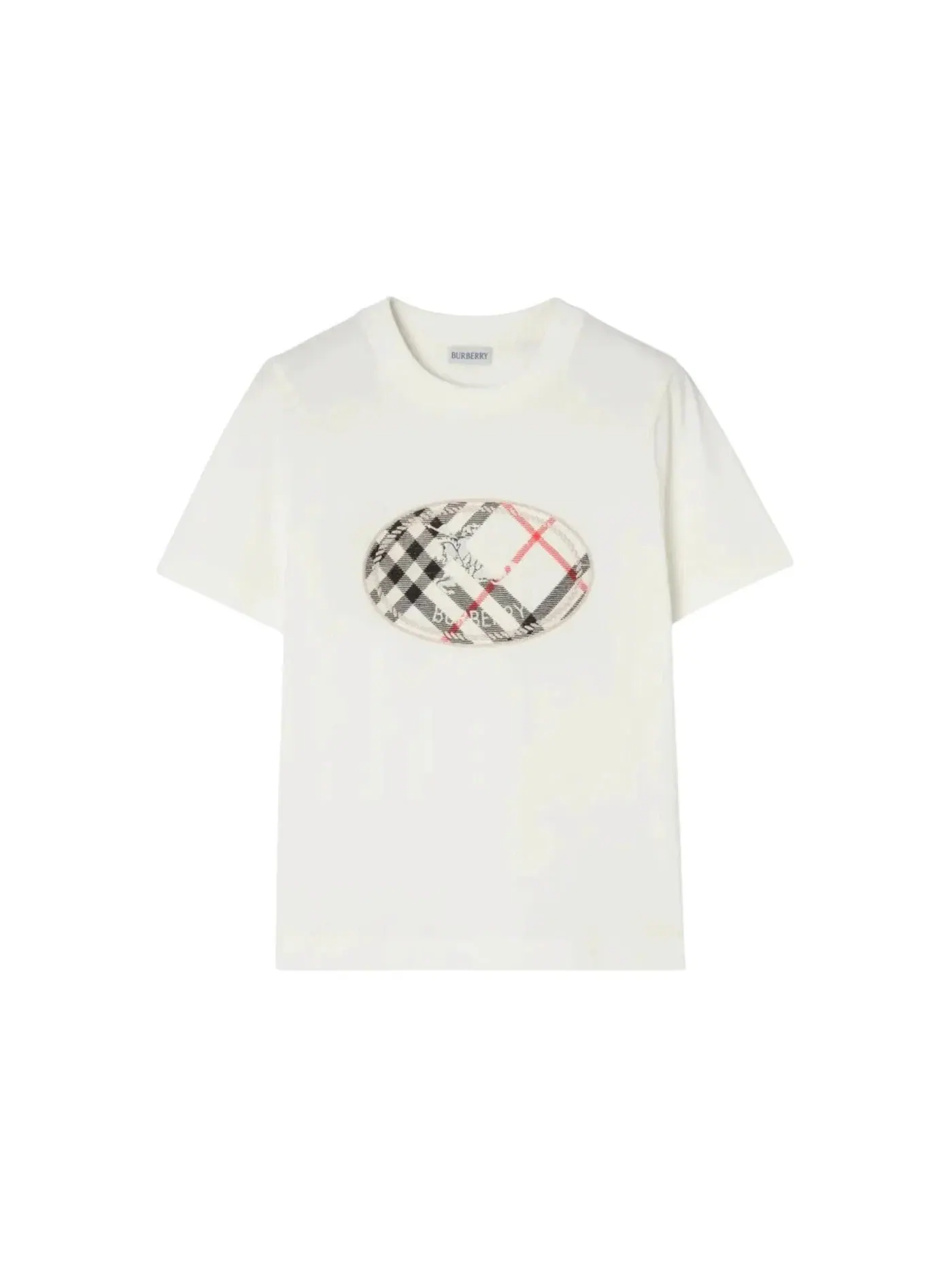Женская футболка с длинным рукавом Burberry — изображение 1 из 1, мел