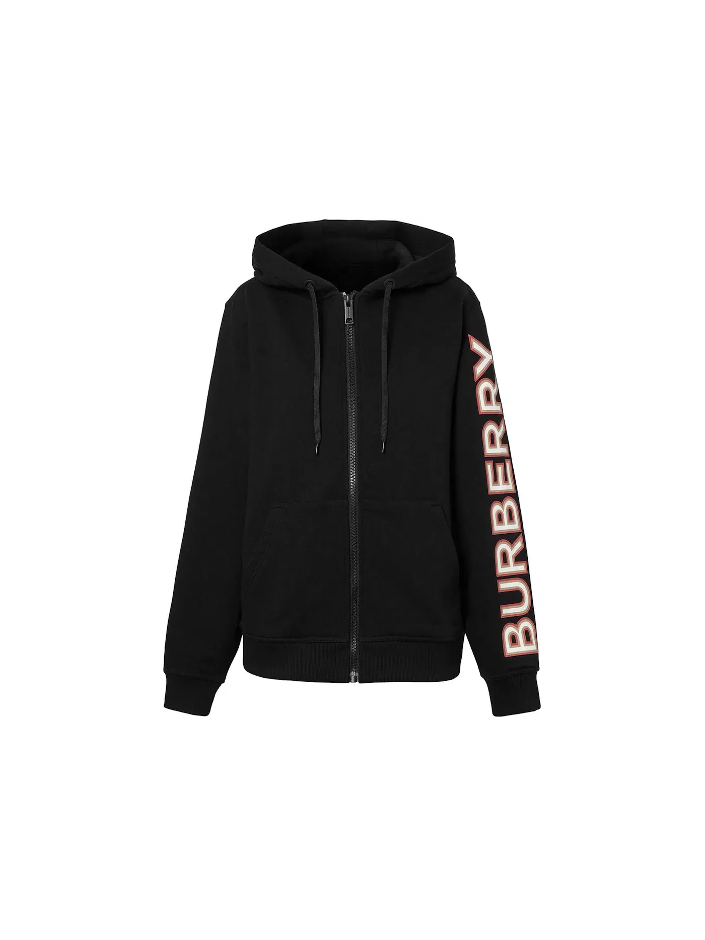 Женская худи на молнии с принтом Burberry