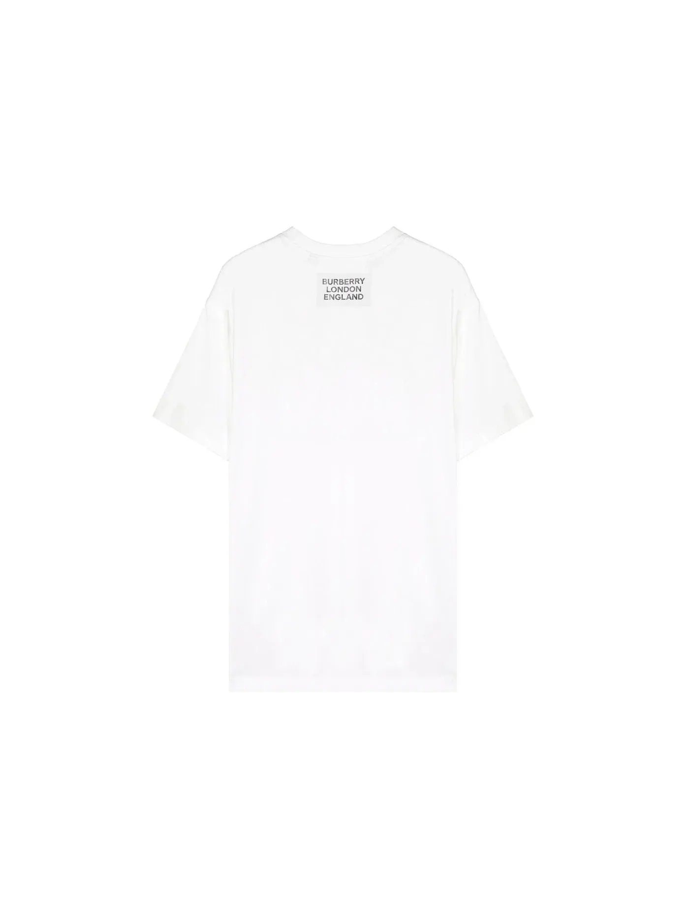 Женская футболка с принтом Burberry T-shirt — изображение 2 из 2, белый