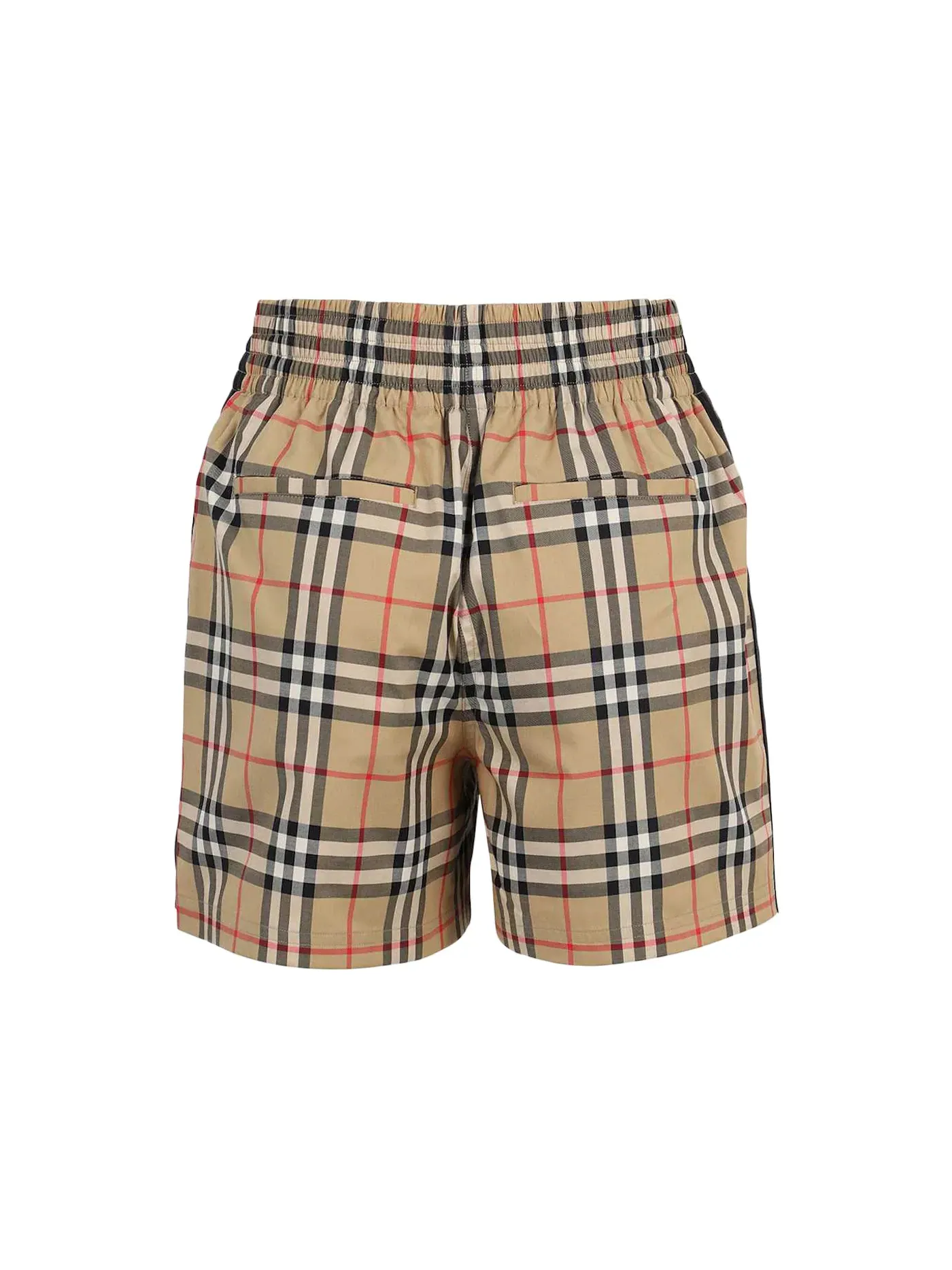 Женские шорты из стрейч-хлопка с принтом Burberry, Vintage Check — изображение 2 из 2
