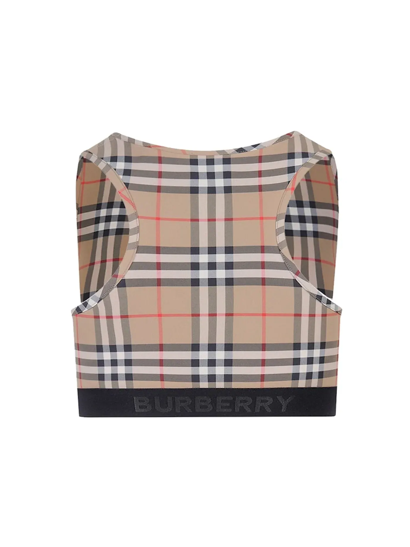Женский топ с длинным рукавом Burberry — изображение 2 из 2, бежевый