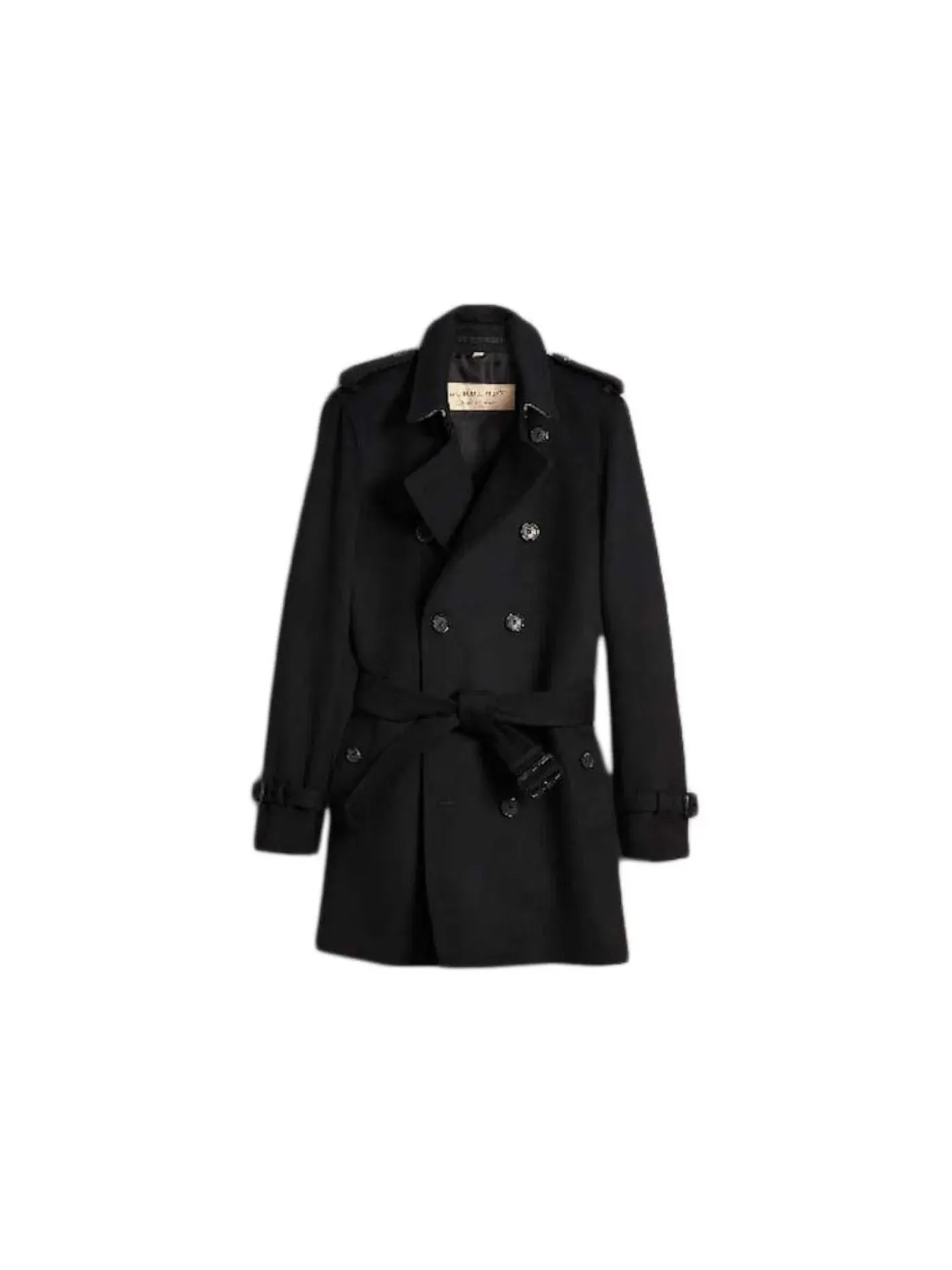 Мужское пальто из шерсти с кашемиром Burberry