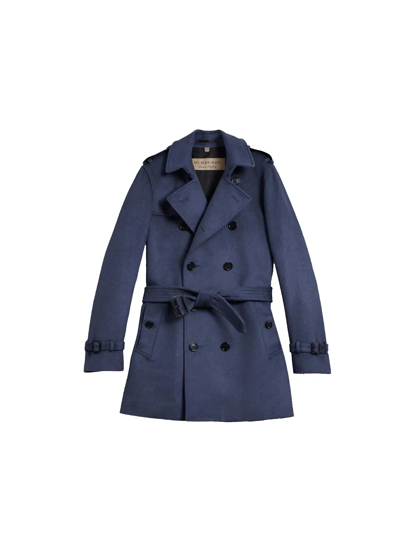 Мужское пальто шерстяное с кашемиром Coat Burberry