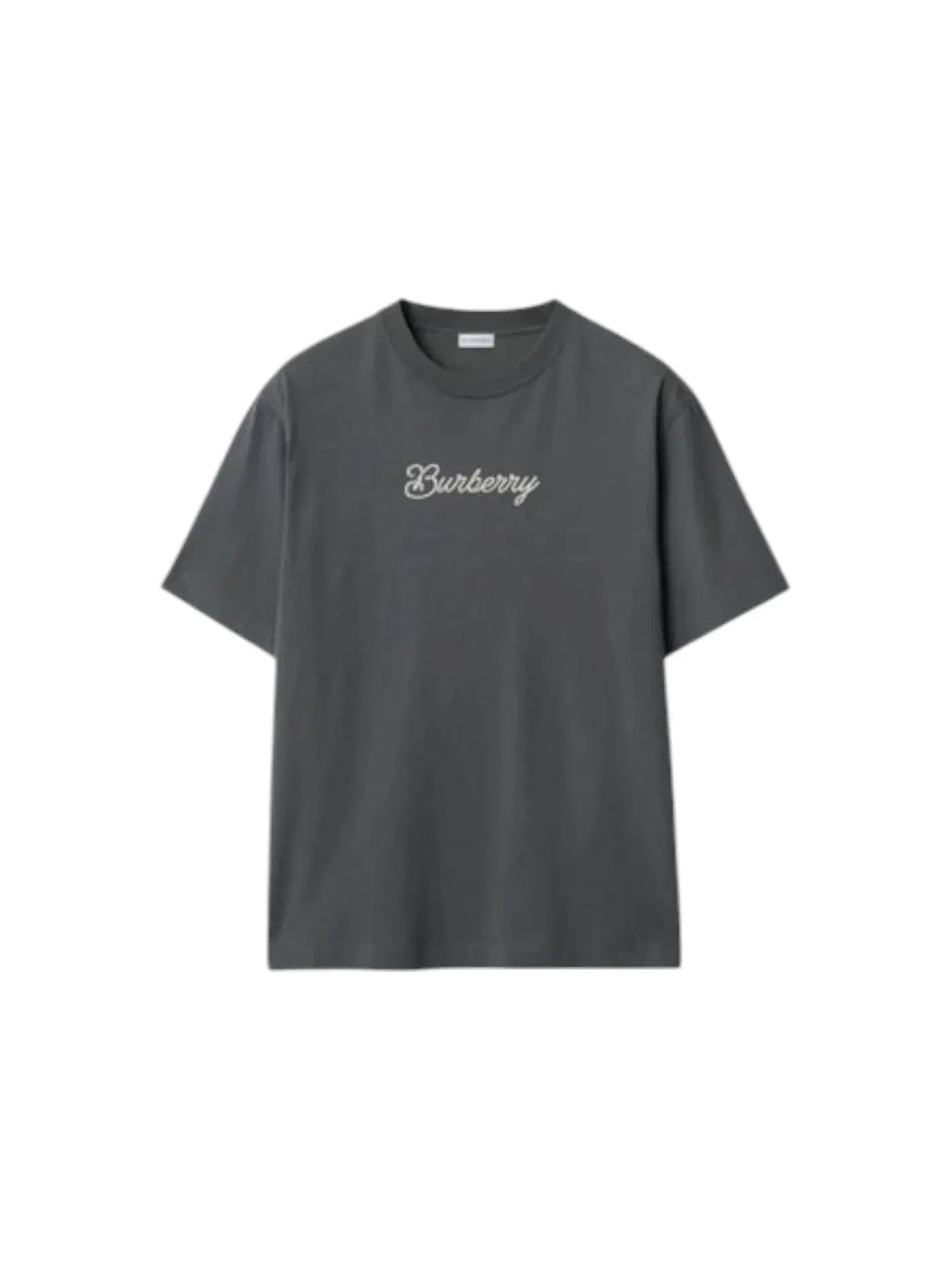 Мужская футболка с принтом Burberry Wordmark T-shirt Burberry — изображение 1 из 1, магнетический