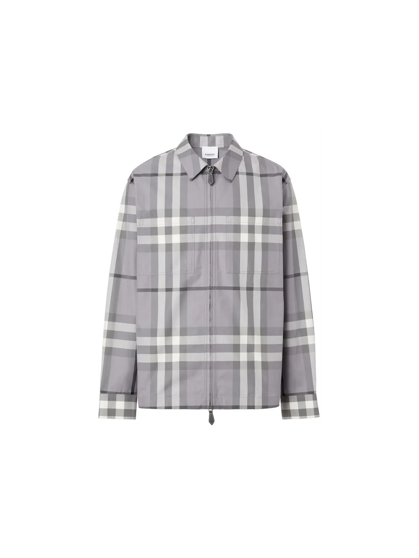 Мужская рубашка Burberry — изображение 1 из 1, серый