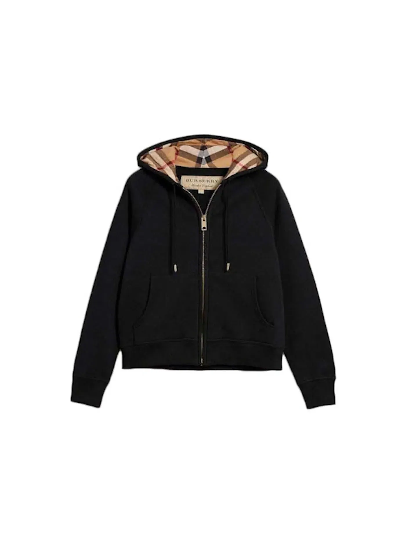 Женская худи с капюшоном на молнии с принтом Hood Burberry