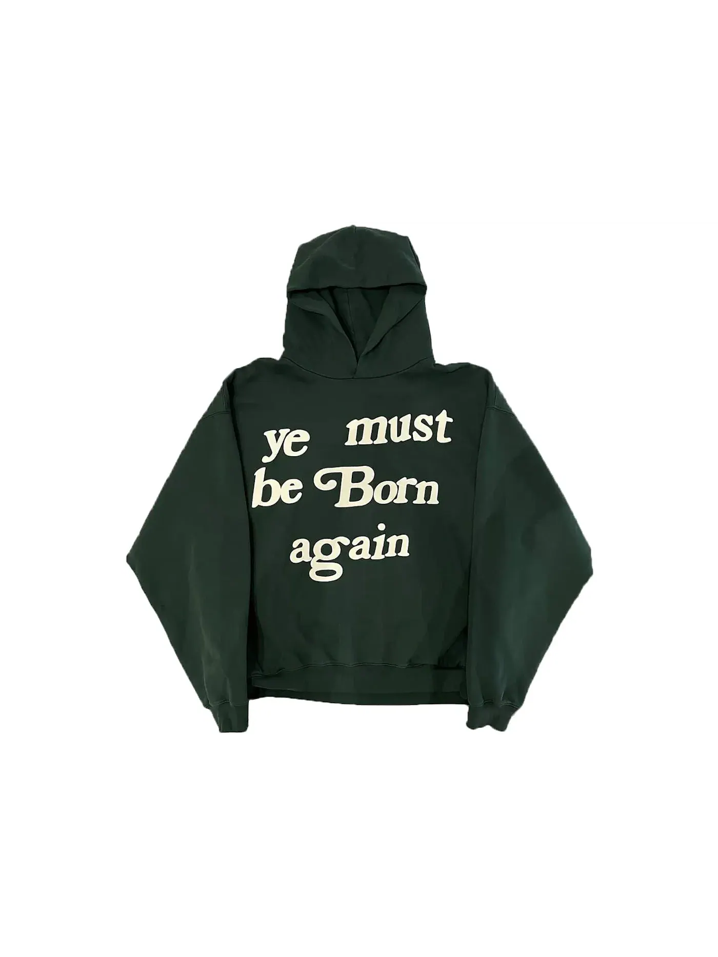 Мужской худи с принтом Cactus Plant Flea Market Born Again Hoodie — изображение 1 из 1, зеленый