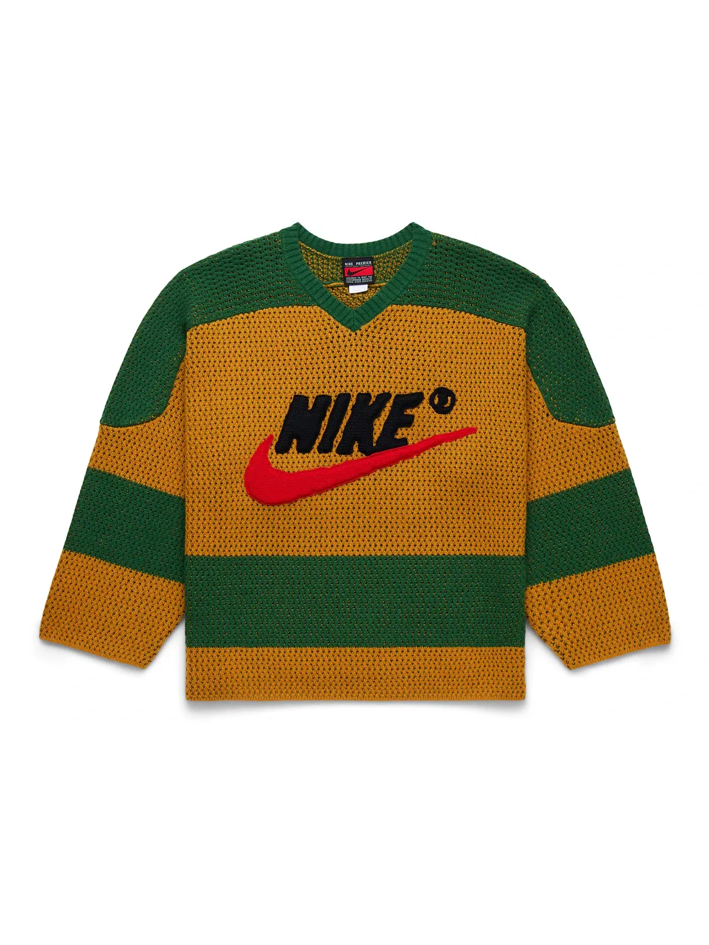 Мужской свитер крючком CPFM x Nike Crochet Hockey Sweater Cactus Plant Flea Market — изображение 1 из 6, чатни