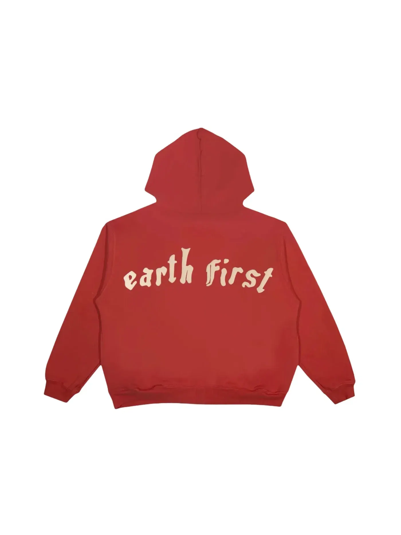 Мужской худи с принтом Earth First Cactus Plant Flea Market — изображение 2 из 2, красный