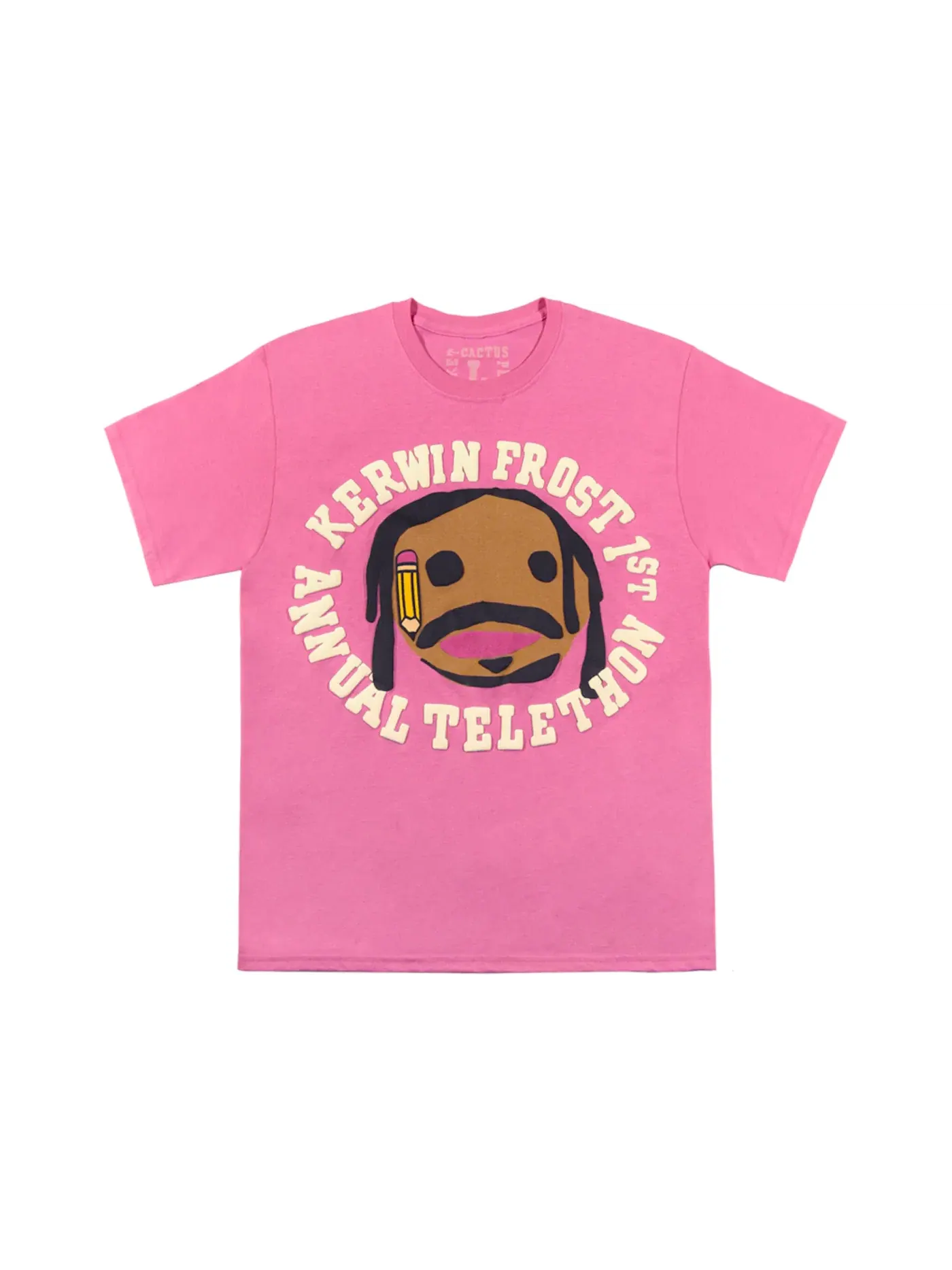 Унисекс футболка с принтом Telethon T-Shirt Cactus Plant Flea Market — изображение 1 из 2, розовый
