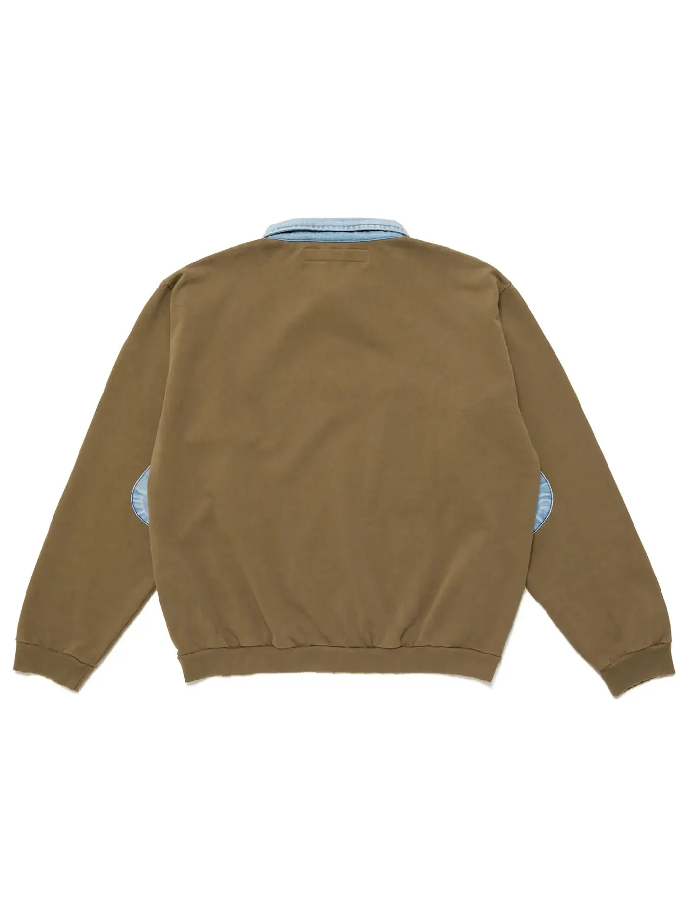 Мужской свитер с принтом Fleece Cactus Plant Flea Market, Olivedrab — изображение 2 из 2