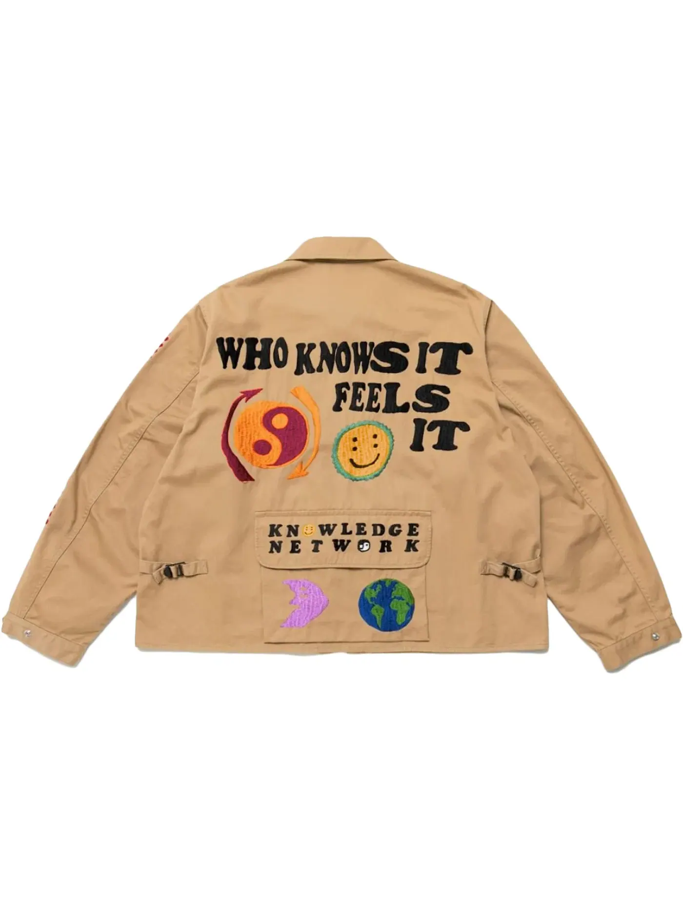 Мужская куртка Cactus Plant Flea Market Jacket — изображение 2 из 2, коричневый