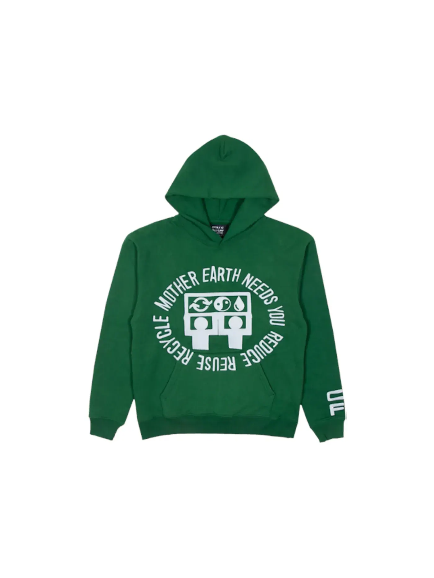 Мужская худи с капюшоном Hooded Pullover Cactus Plant Flea Market — изображение 1 из 1, зеленый