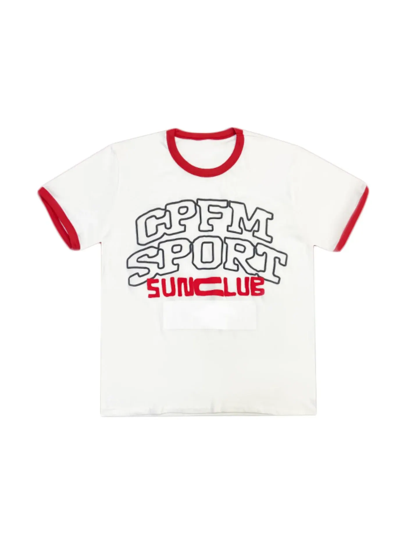 Мужская футболка с контрастной отделкой Ringer T-Shirt Cactus Plant Flea Market — изображение 1 из 1, белый