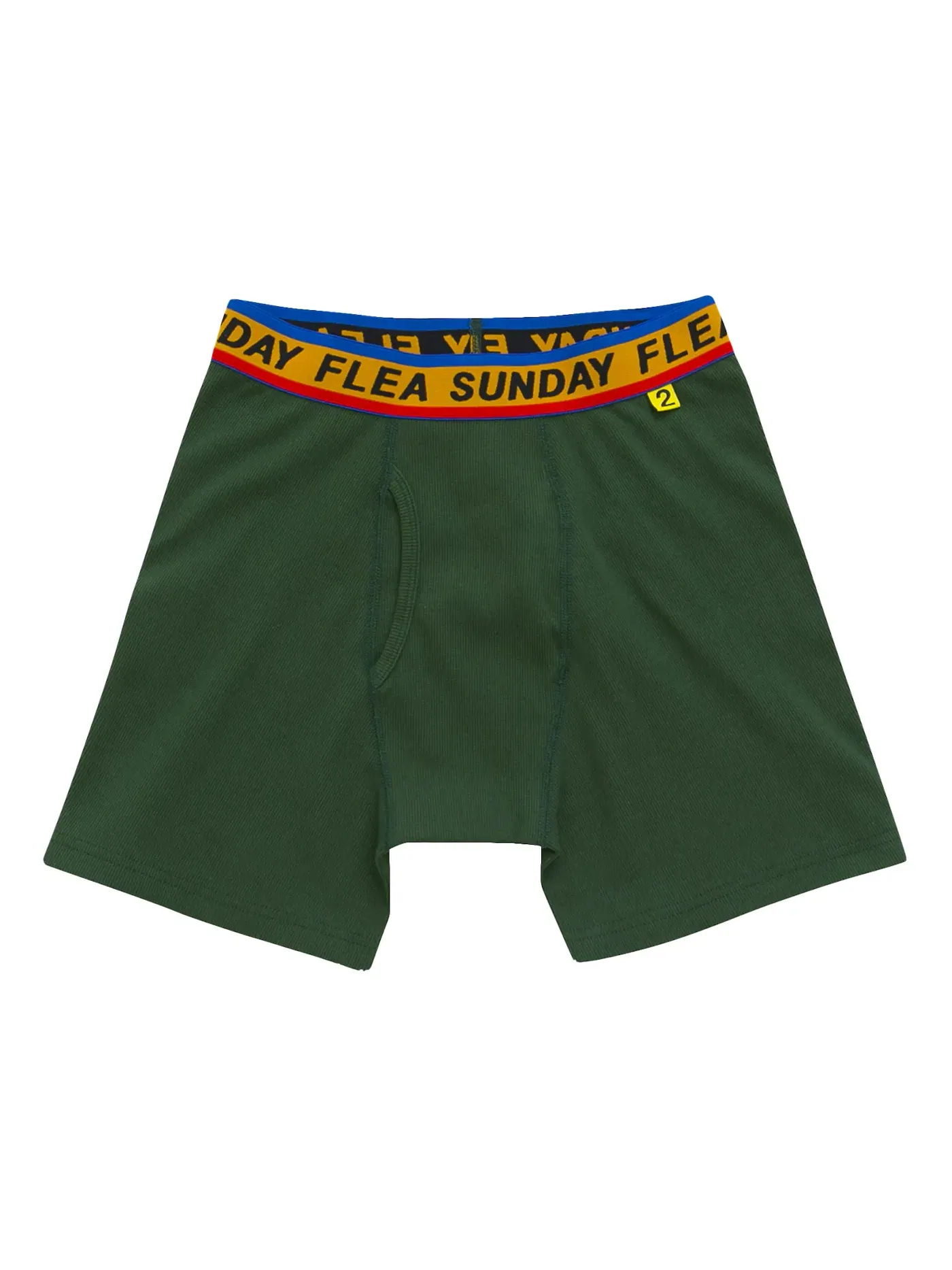 Мужские боксеры с принтом Boxer Brief Cactus Plant Flea Market — изображение 1 из 1, зеленый