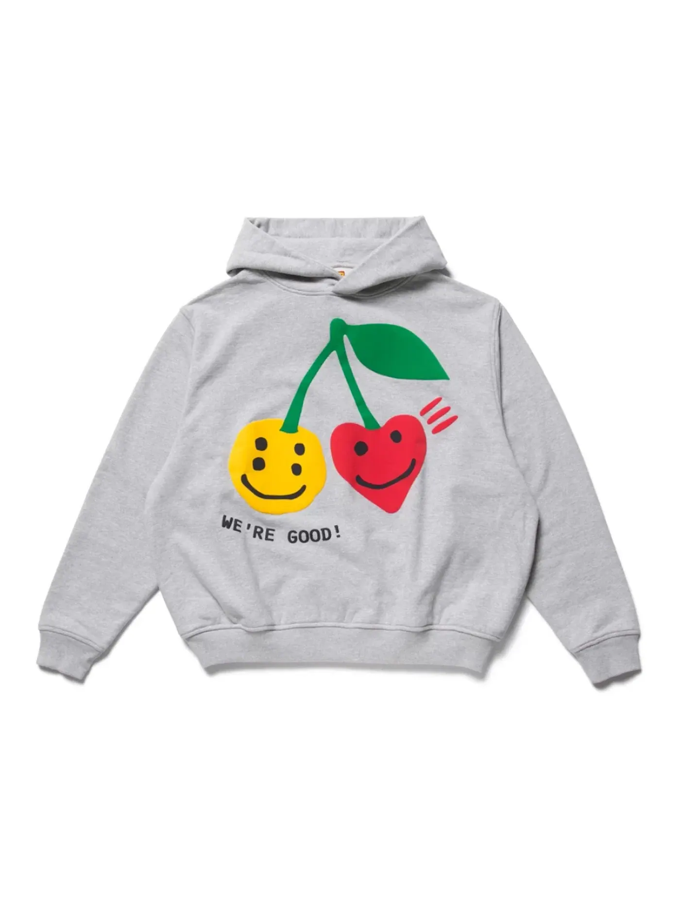 Мужской свитшот с принтом We're Good! Cactus Plant Flea Market x Human Made — изображение 1 из 2, серый