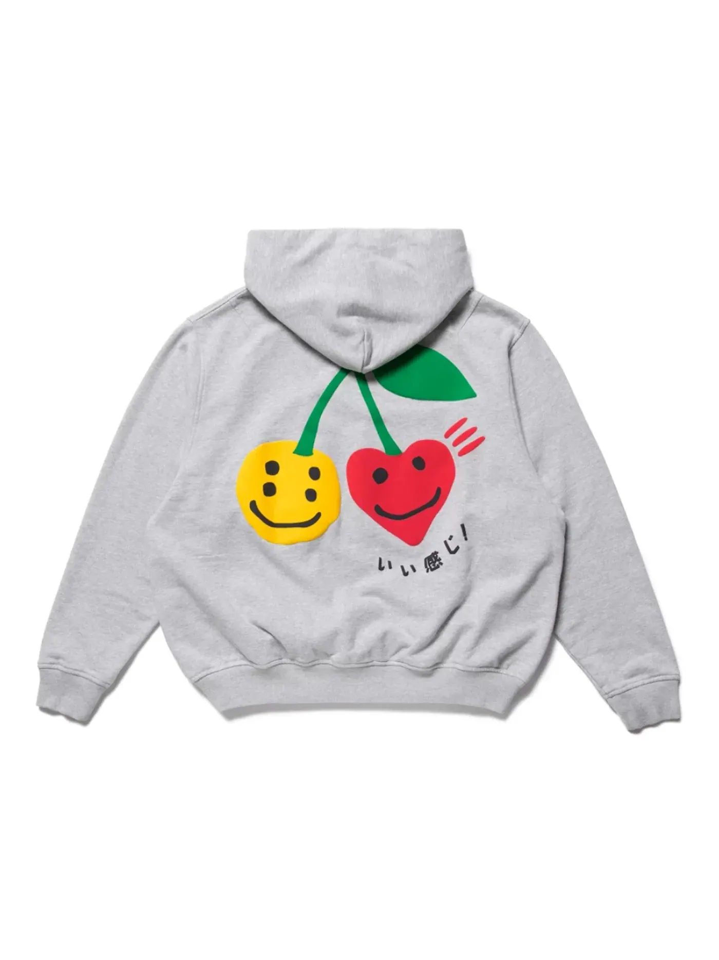 Мужской свитшот с принтом We're Good! Cactus Plant Flea Market x Human Made — изображение 2 из 2, серый