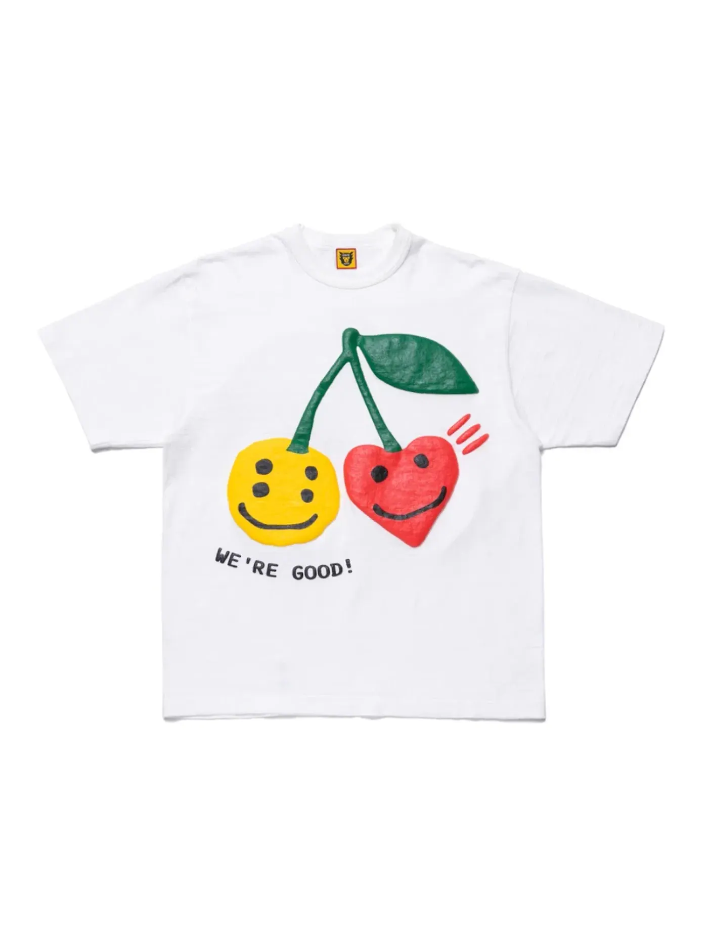 Мужская футболка с принтом We're Good! Cactus Plant Flea Market x Human Made — изображение 1 из 2, белый