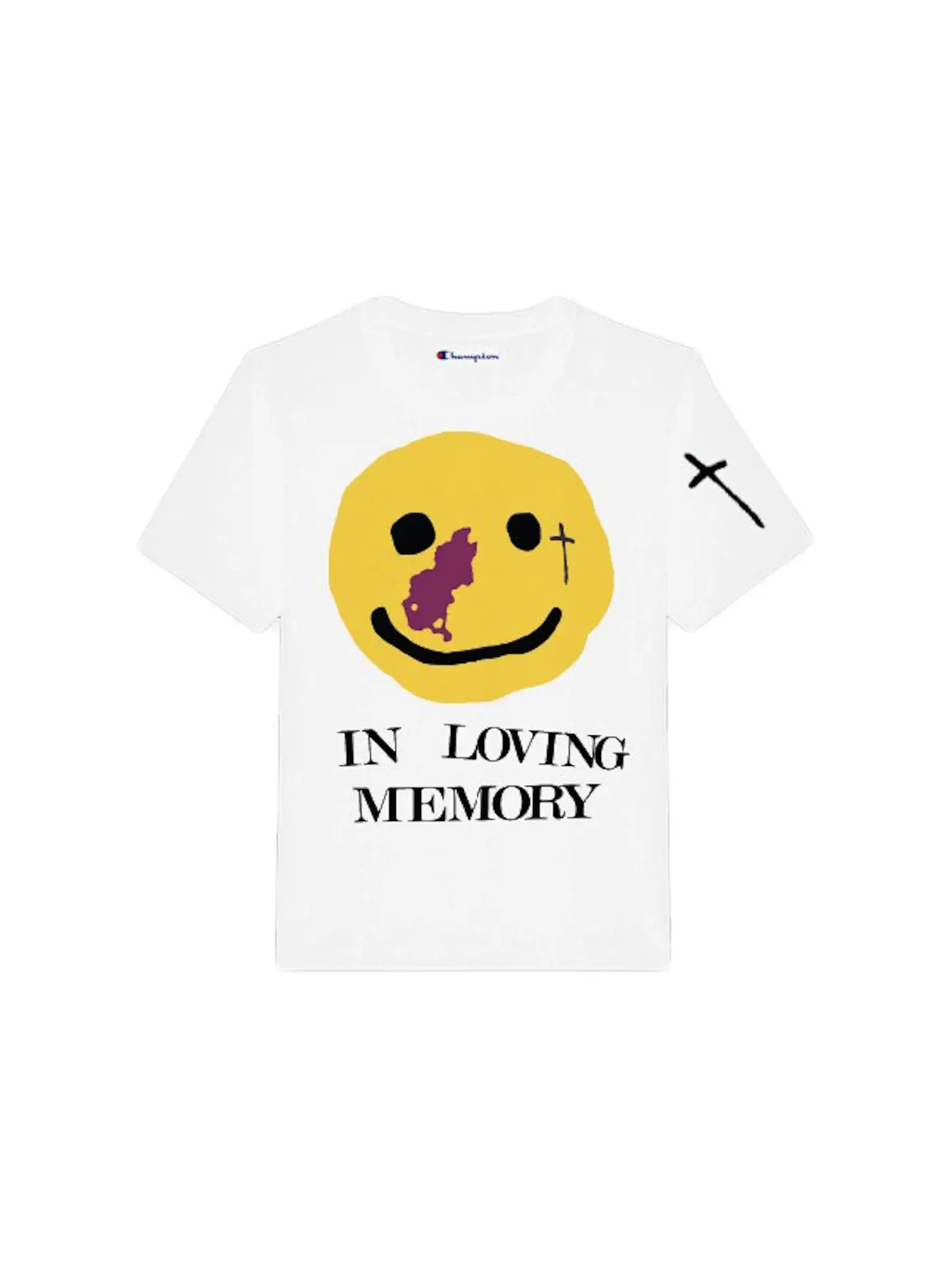 Мужская футболка с принтом Cactus Plant Flea Market Tee — изображение 1 из 2, белый