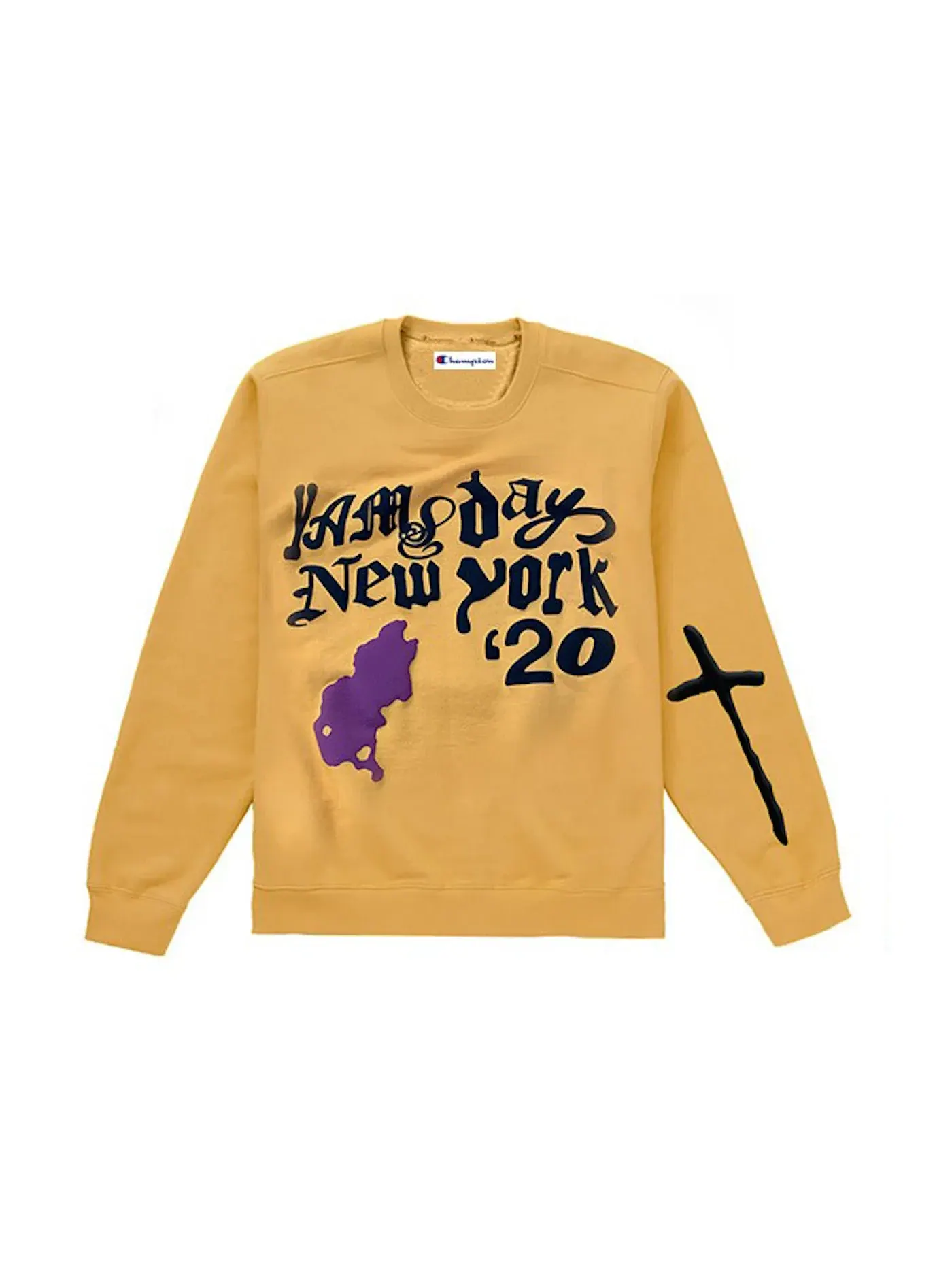 Мужская футболка с длинным рукавом Cactus Plant Flea Market L/S Tee — изображение 1 из 2, желтый