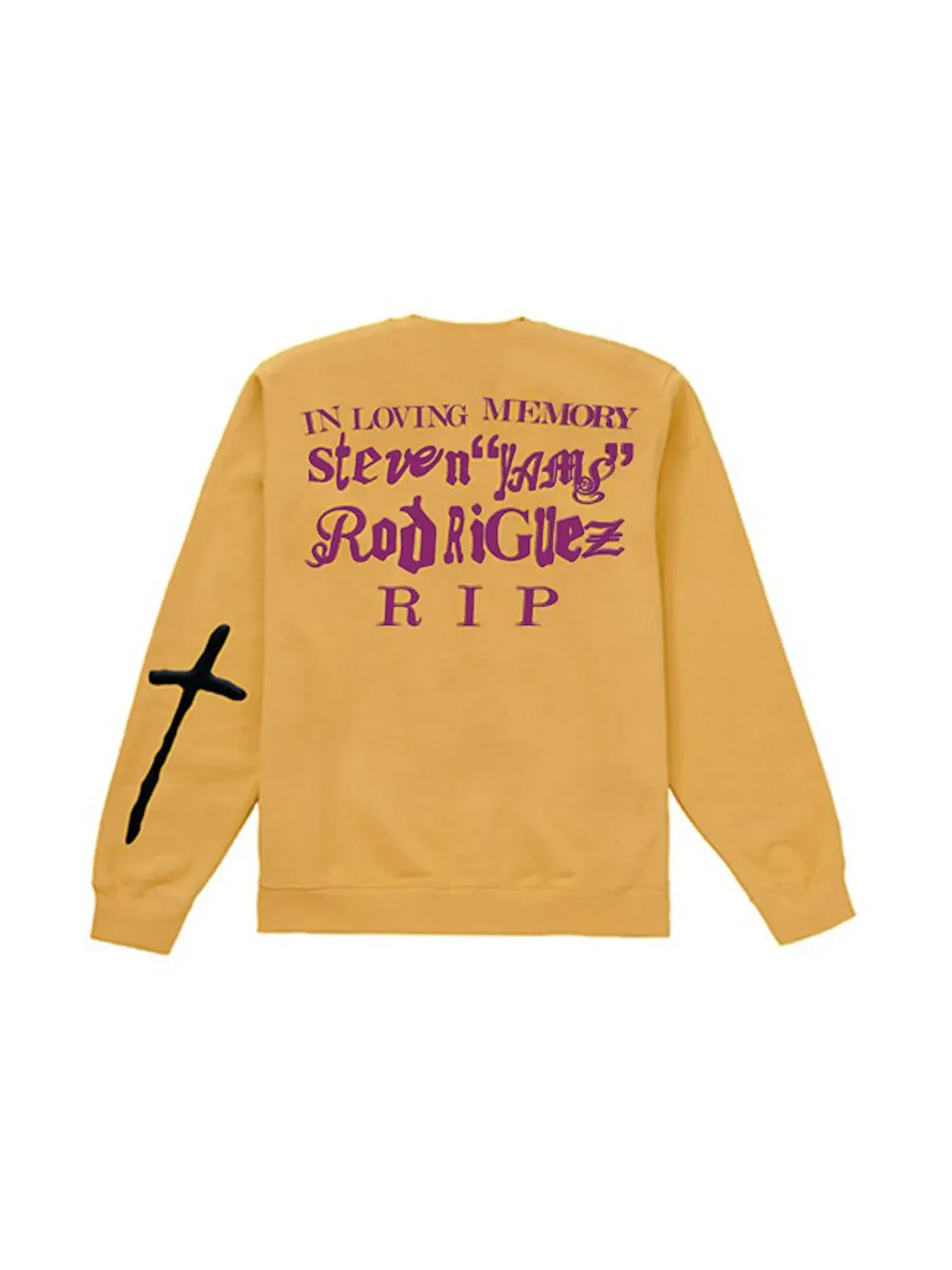 Мужская футболка с длинным рукавом Cactus Plant Flea Market L/S Tee — изображение 2 из 2, желтый