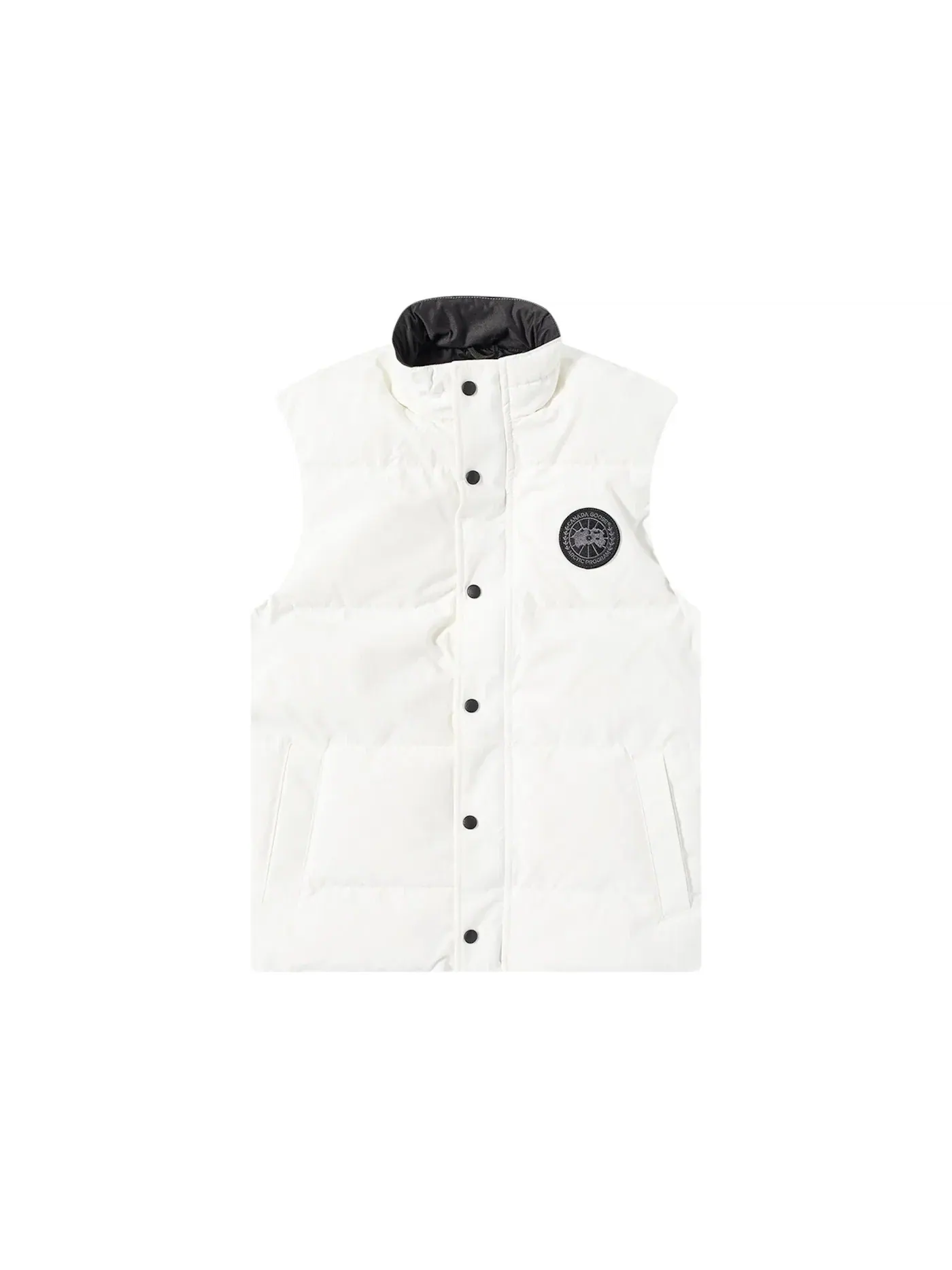 Мужской жилет с принтом Garson Vest Canada Goose — изображение 1 из 1, белый