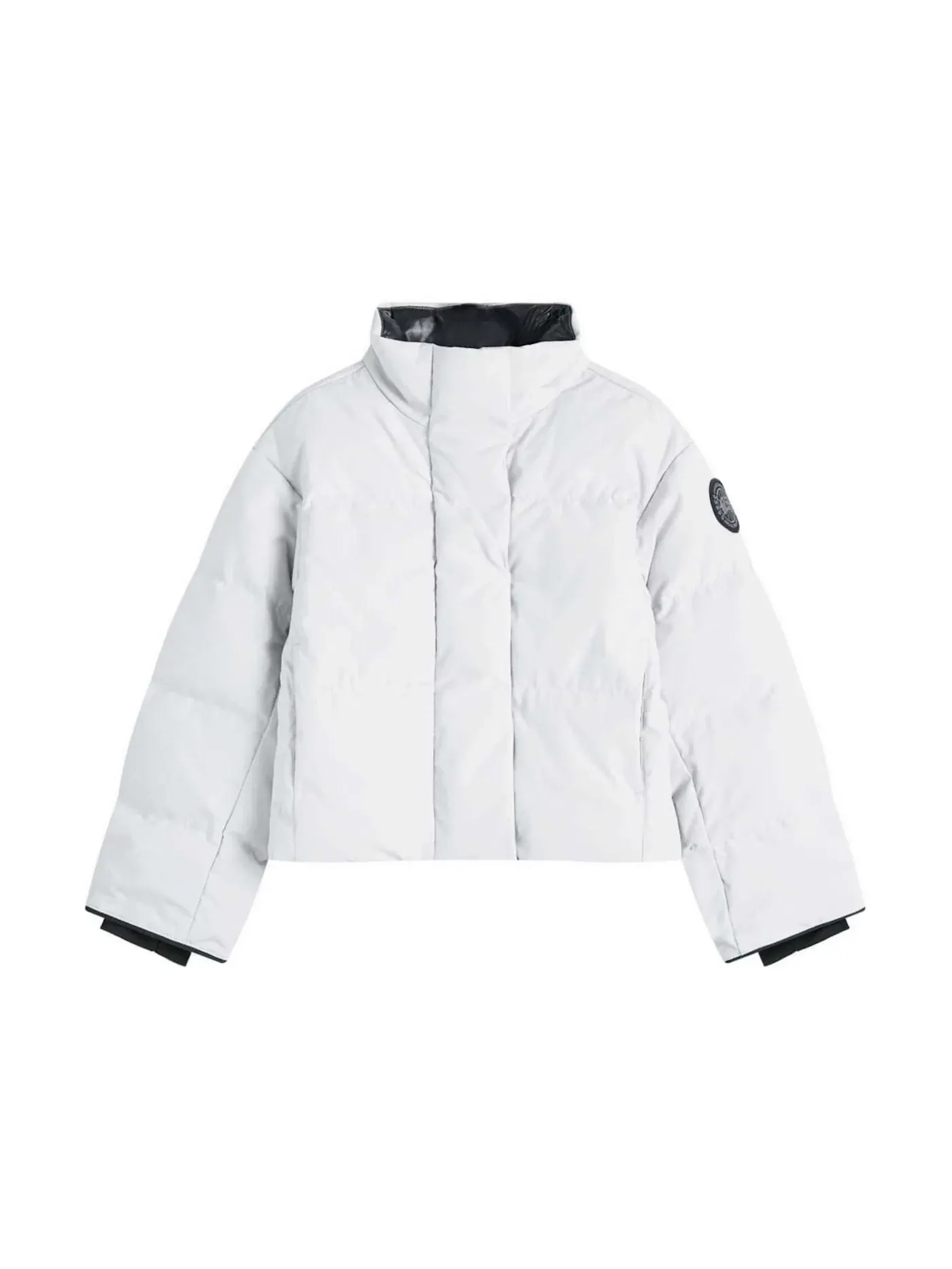 Женская куртка с капюшоном Canada Goose Black Label Grandview Cropped Jacket, Silverbirch — изображение 1 из 1